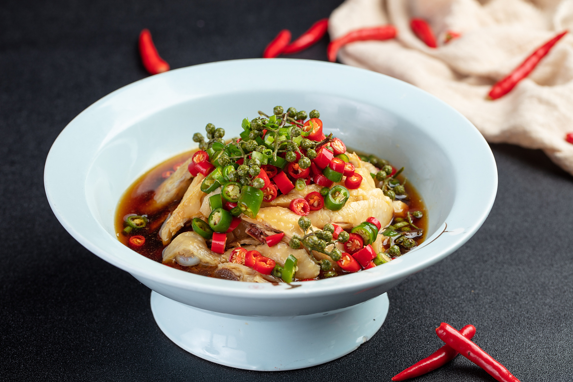 [原文:椒麻鸡的正宗做法]