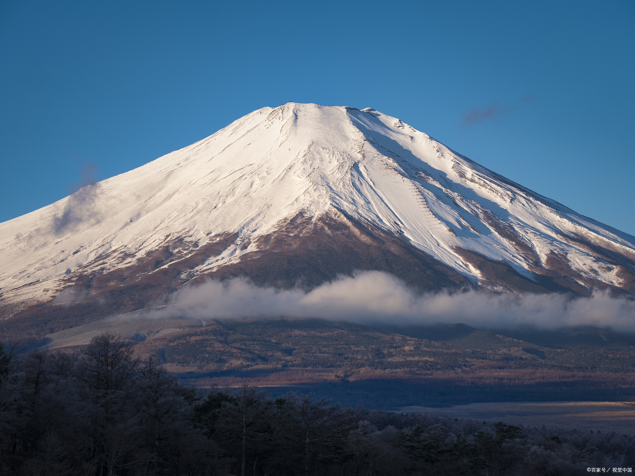 富士山真实照片图片