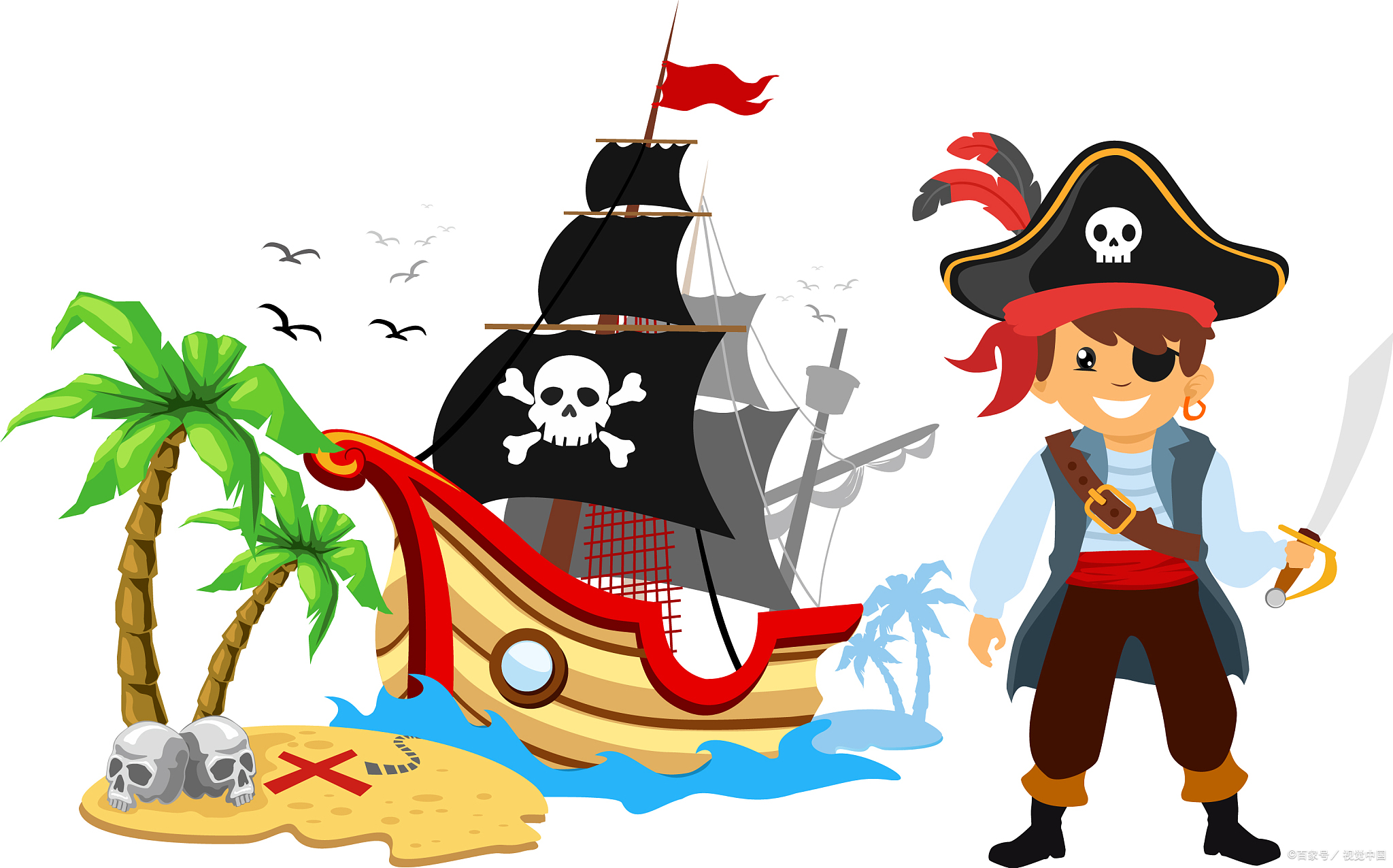 要大船沉船卡通小飞侠 海盗船上贼船的图片搞笑驾驶船的人卡通图片