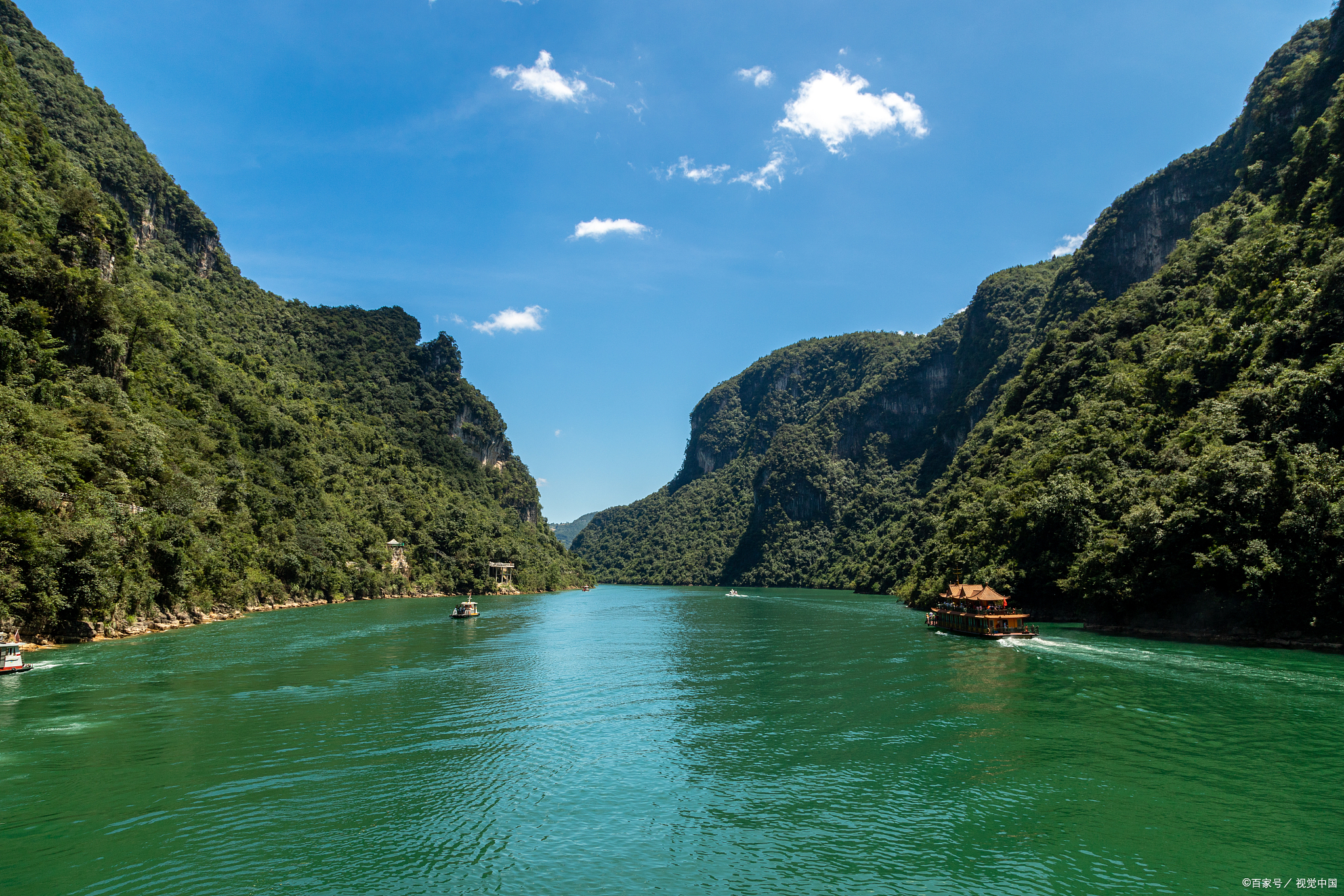 湖北宜昌清江画廊风景区旅游景点