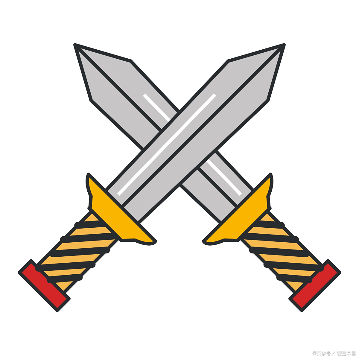 宝剑简笔画绘制指南:轻松学会绘制精美的宝剑!