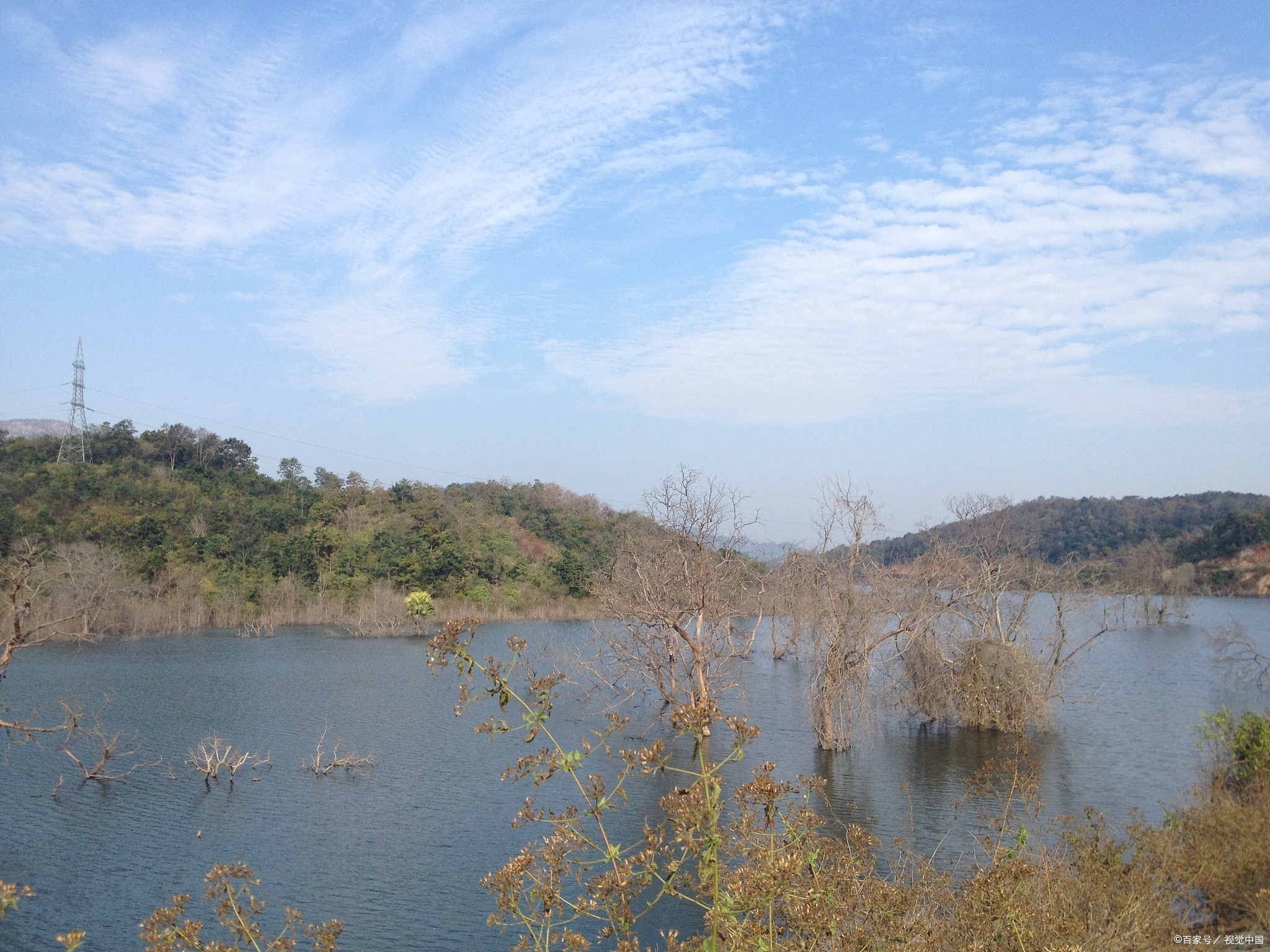 永嘉岩坦南岸水库图片