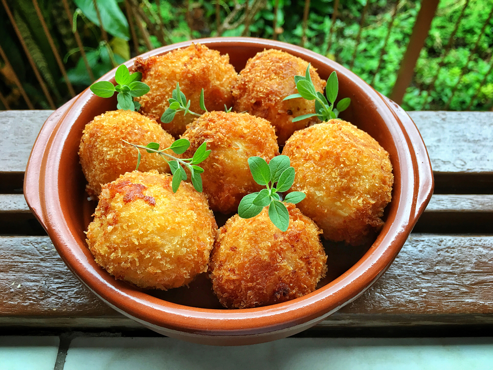 那面包糠炸汤圆的做法怎么做?