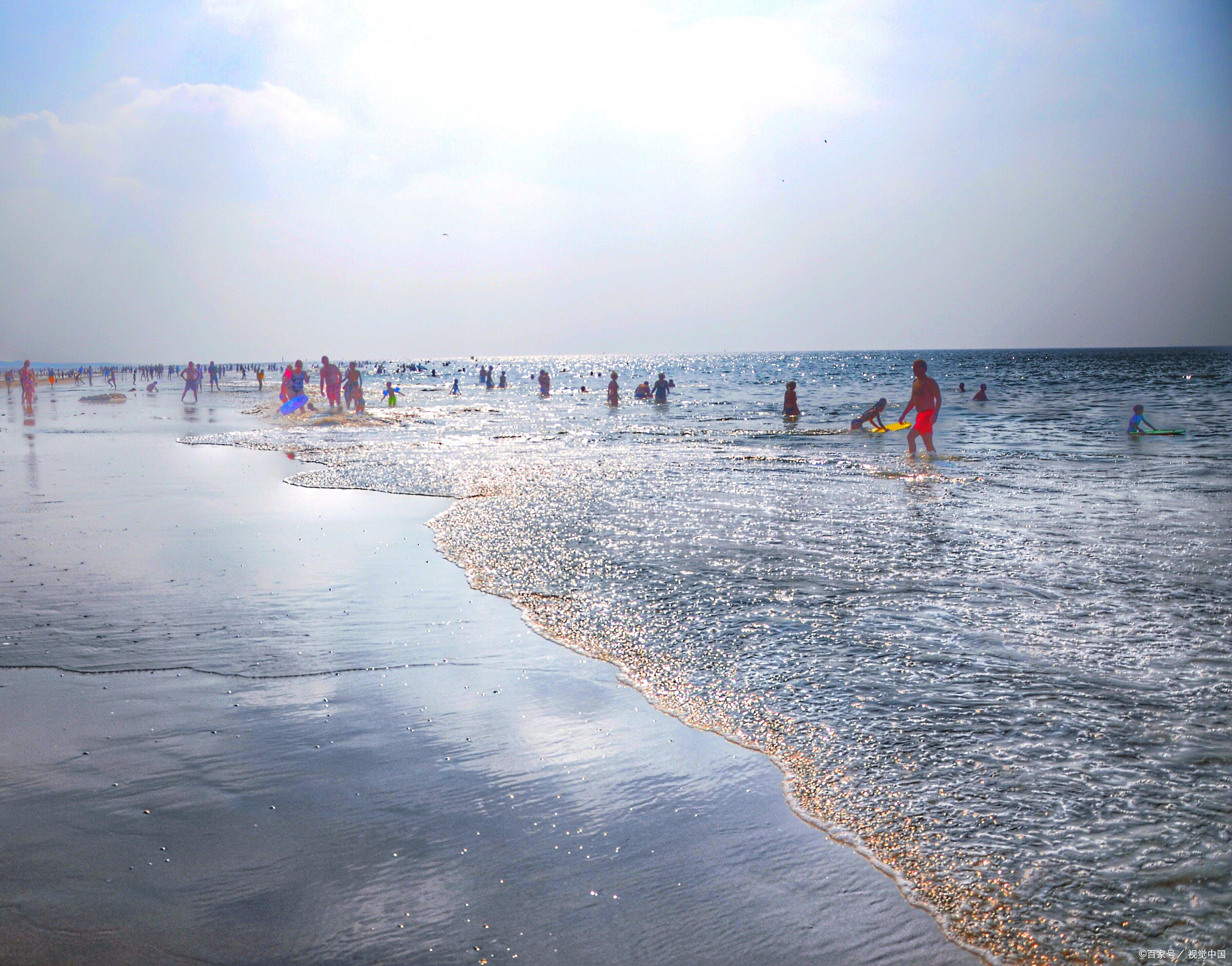 汉沽海边图片