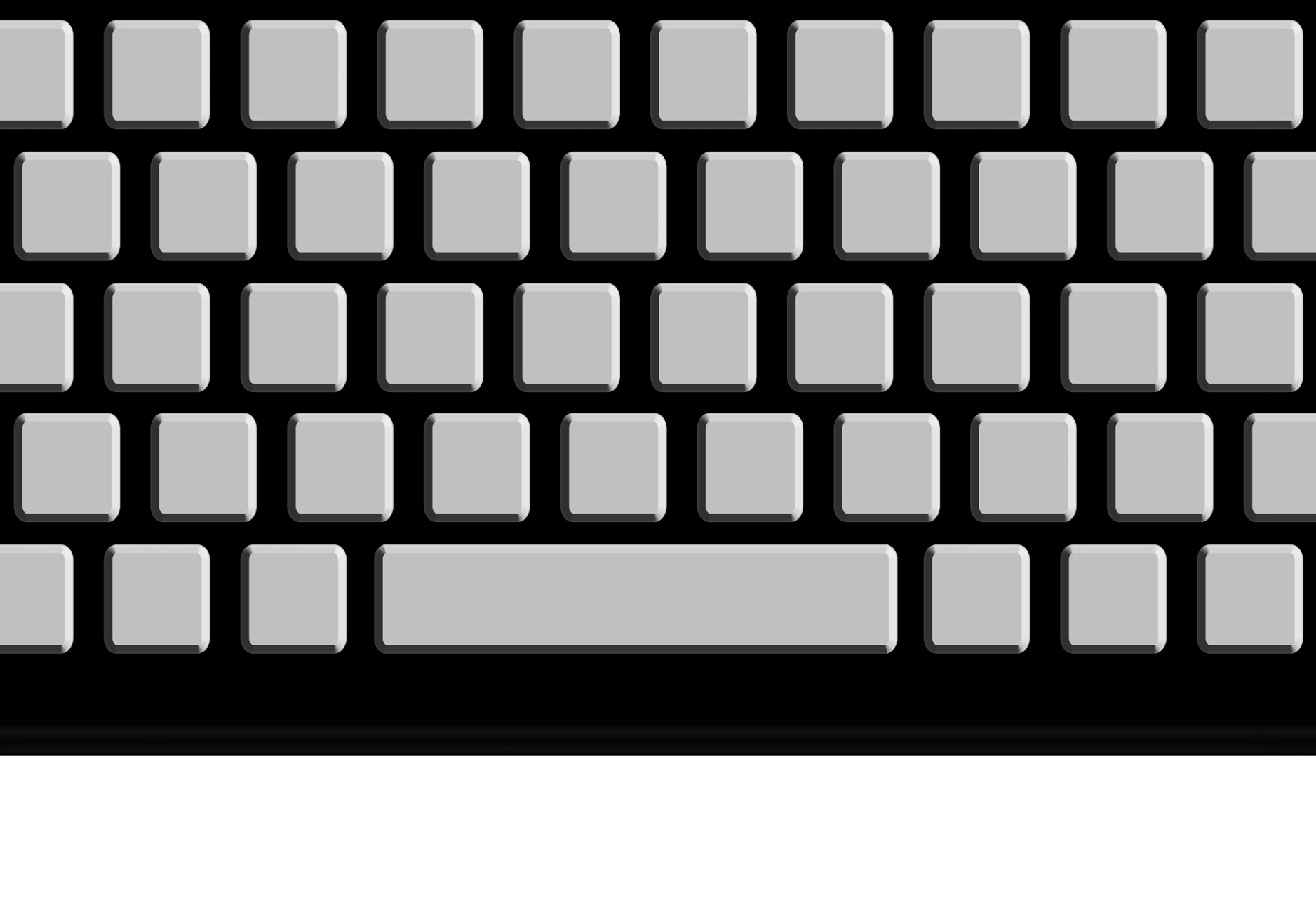 space键就是空格键,或称空白键,是电脑键盘上常用的按键之一,它的主要