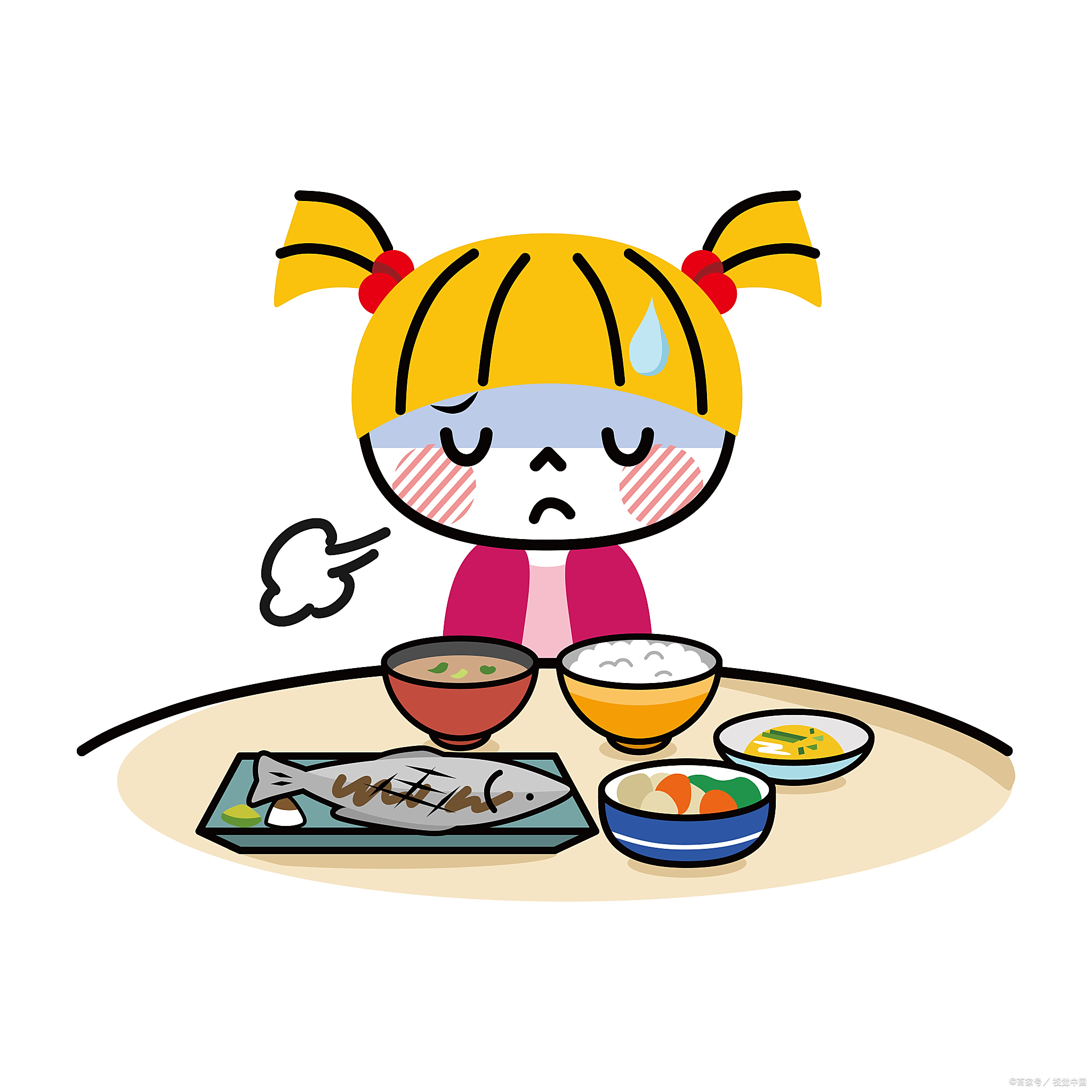 剩菜在常温下容易成为细菌的温床,尤其是在高吃剩饭难吃卡通吃不下饭