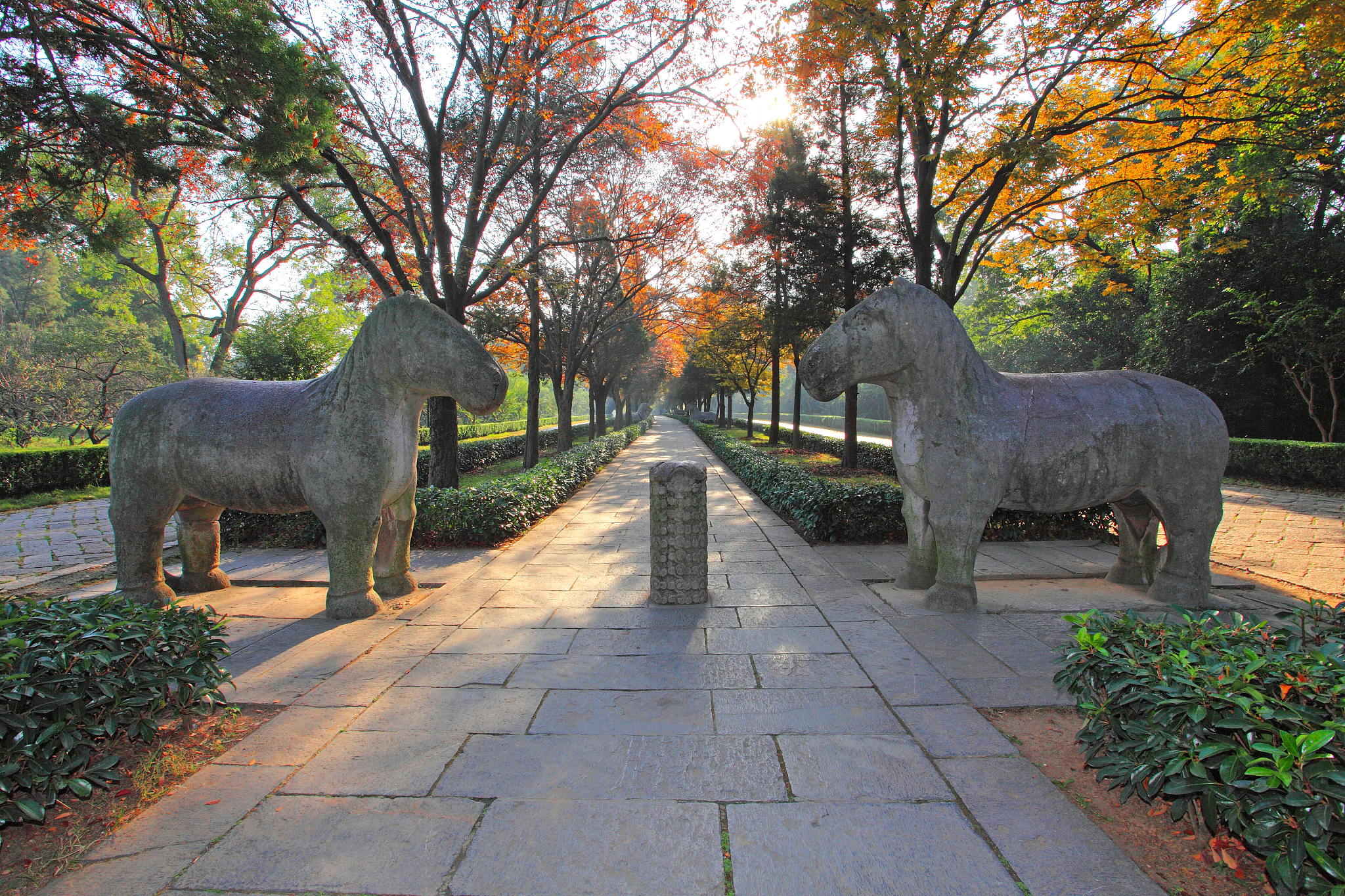 南京的明孝陵,避暑旅游的皇家陵园?