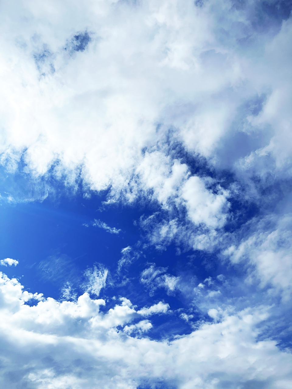 城市的天空是一片蔚蓝,它吸引着我,让我感受到世界的无尽和美好