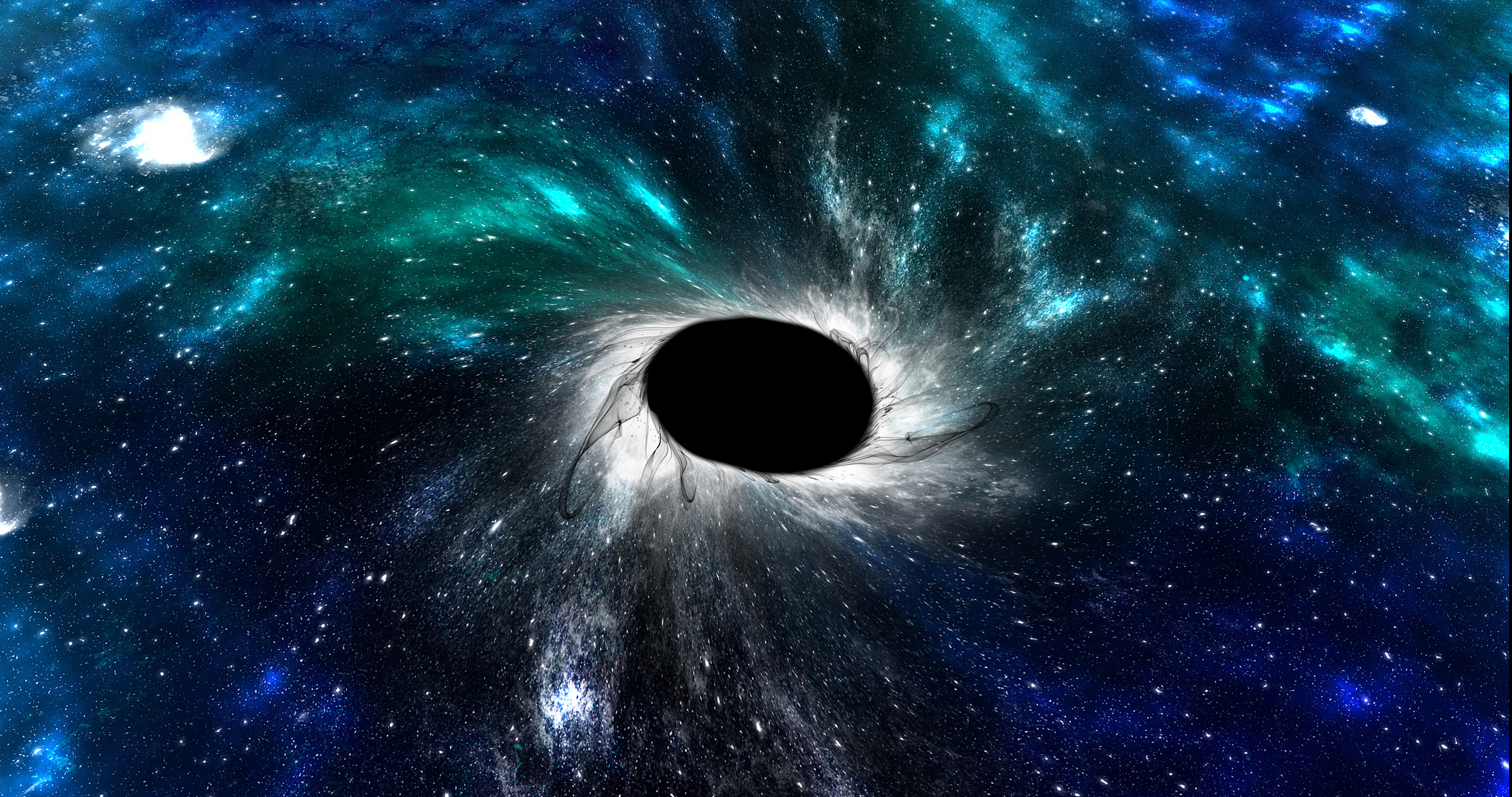 黑洞是一种极度强大引力的天体.