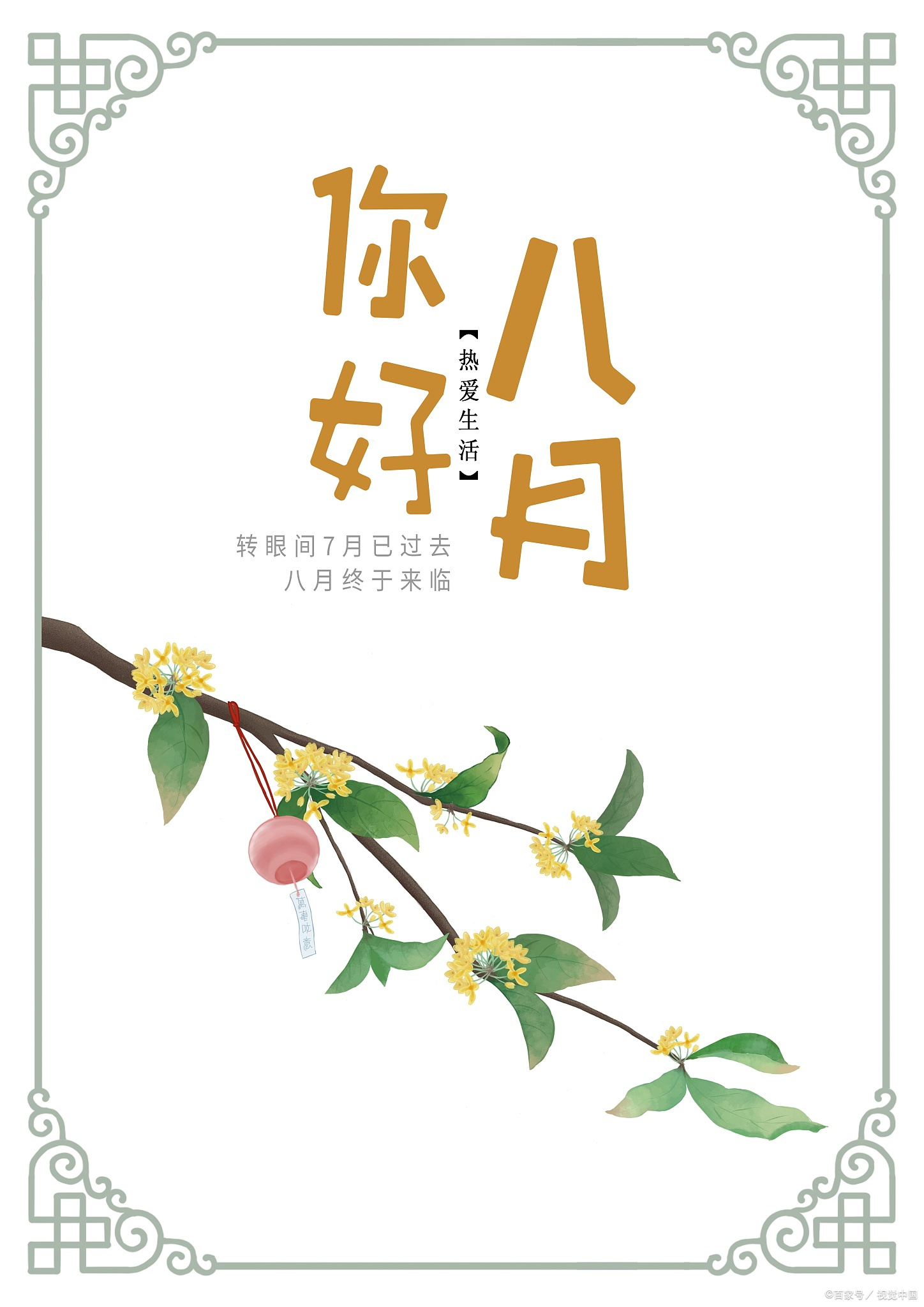 充满思考与感悟的八月,点亮心灵的清明之光