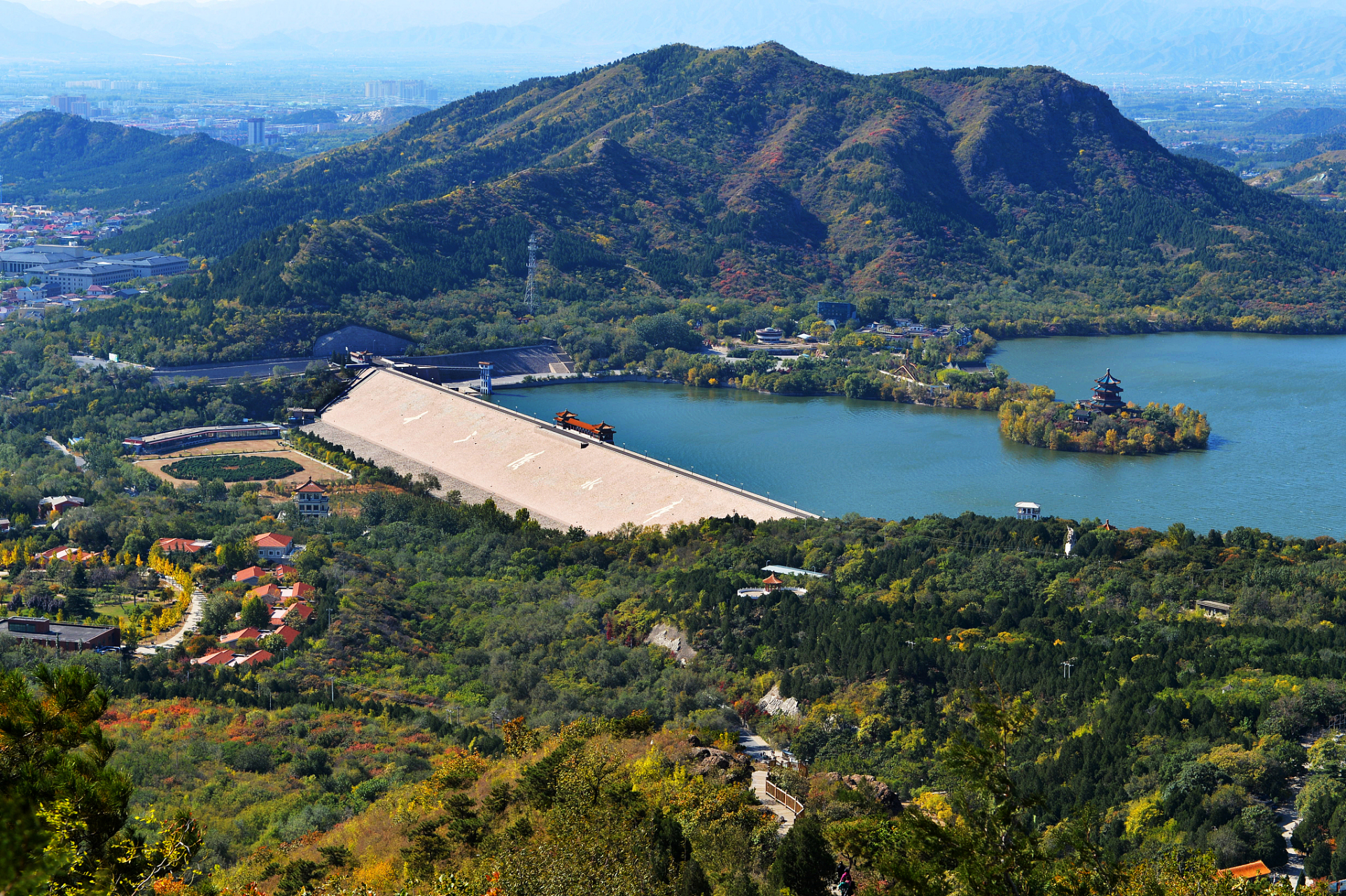 穿越时空的旅行# 十三陵水库,位于北京市昌平区,是大自然馈赠给人类