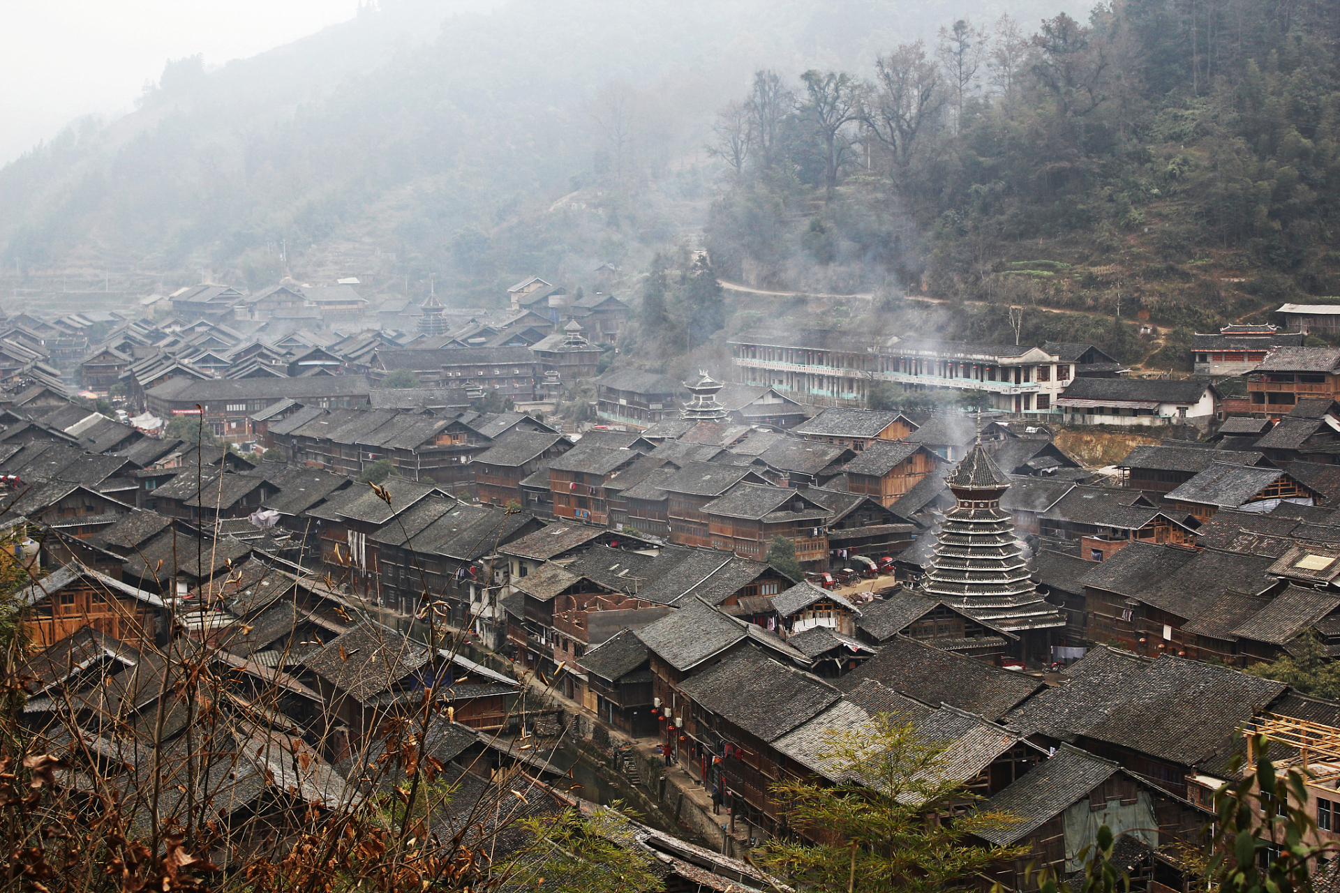 黎平肇兴侗寨景区图片