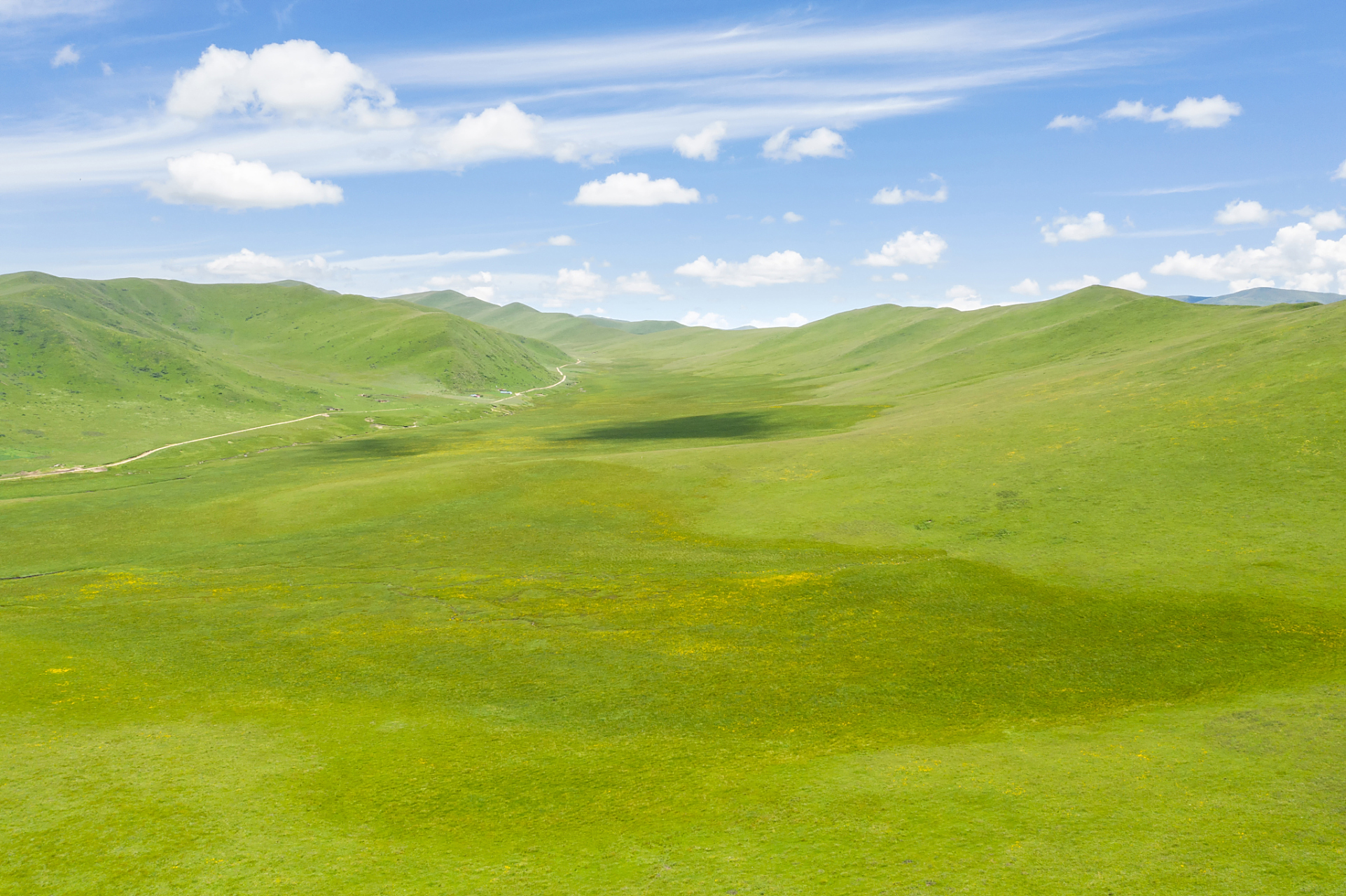 昭苏草原位于新疆伊犁哈萨克自治州昭苏县,被誉为"中国天马之乡","