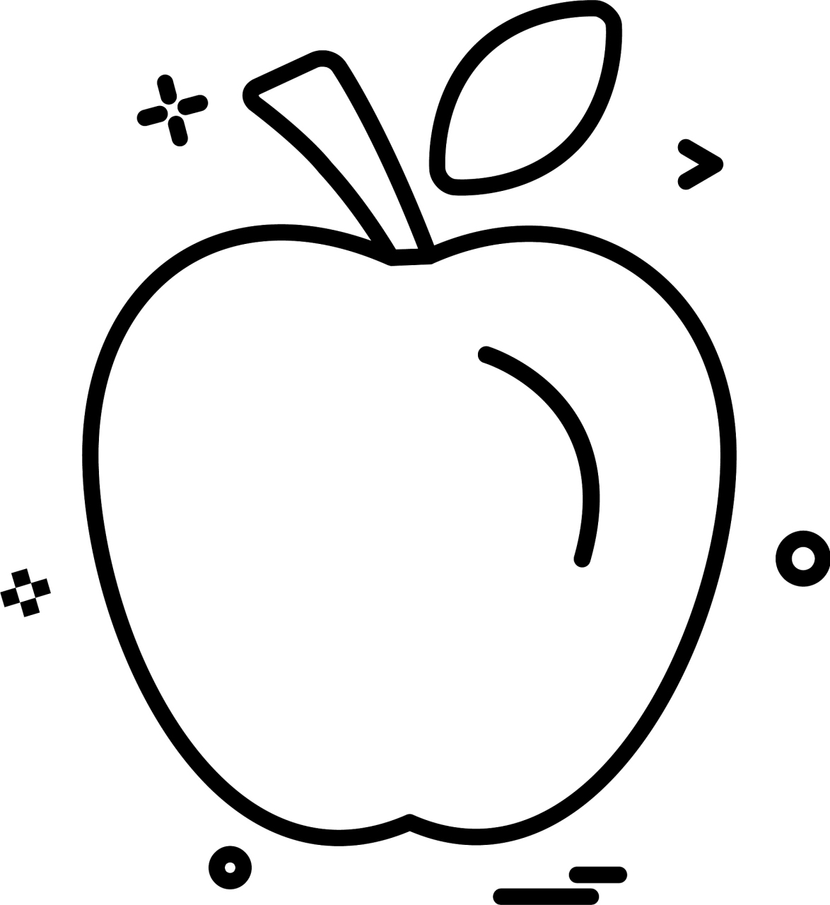 画苹果简笔画其实超简单的,别担心画不好,咱们一步步来,保证你#动态