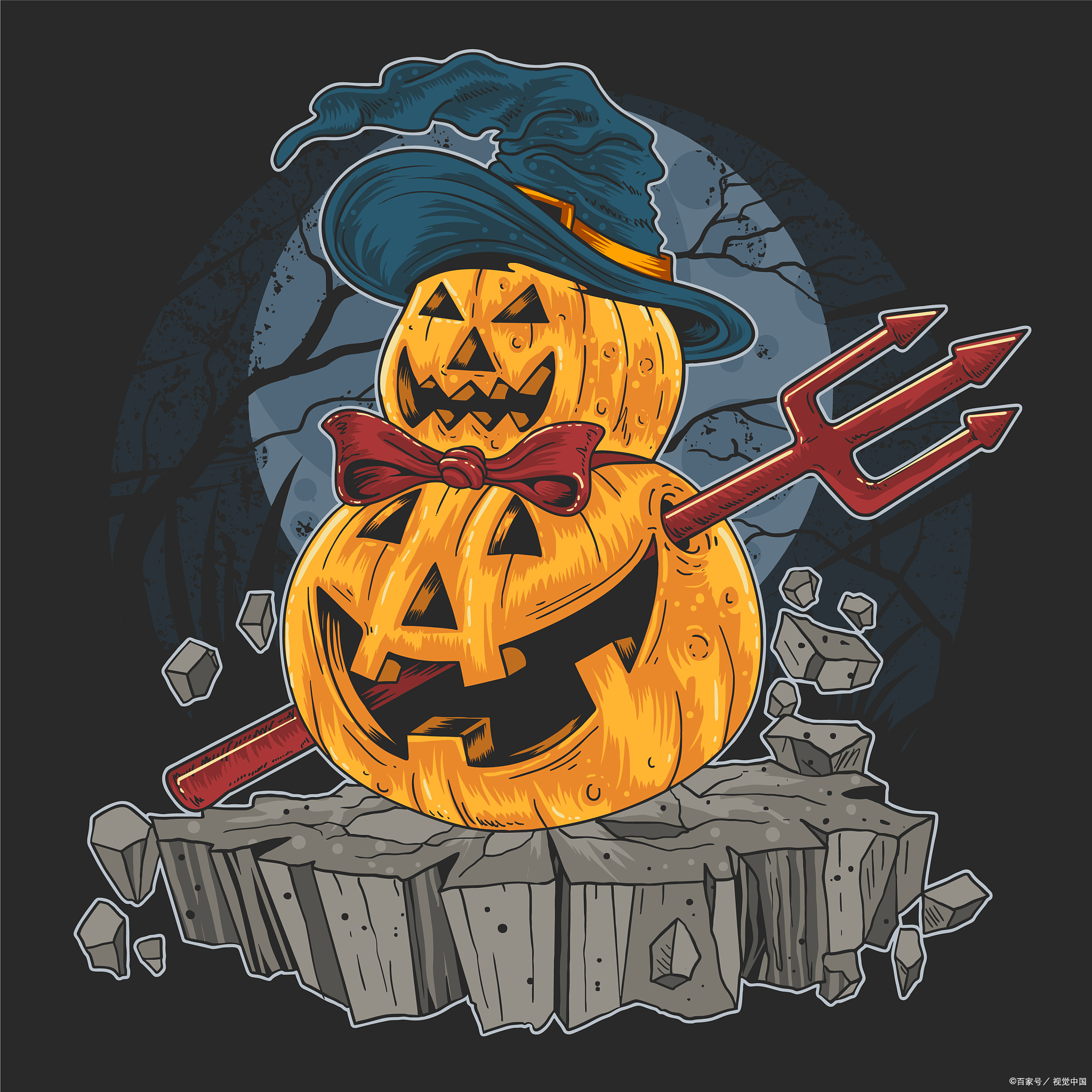 万圣节南瓜灯:传统,创意与象征