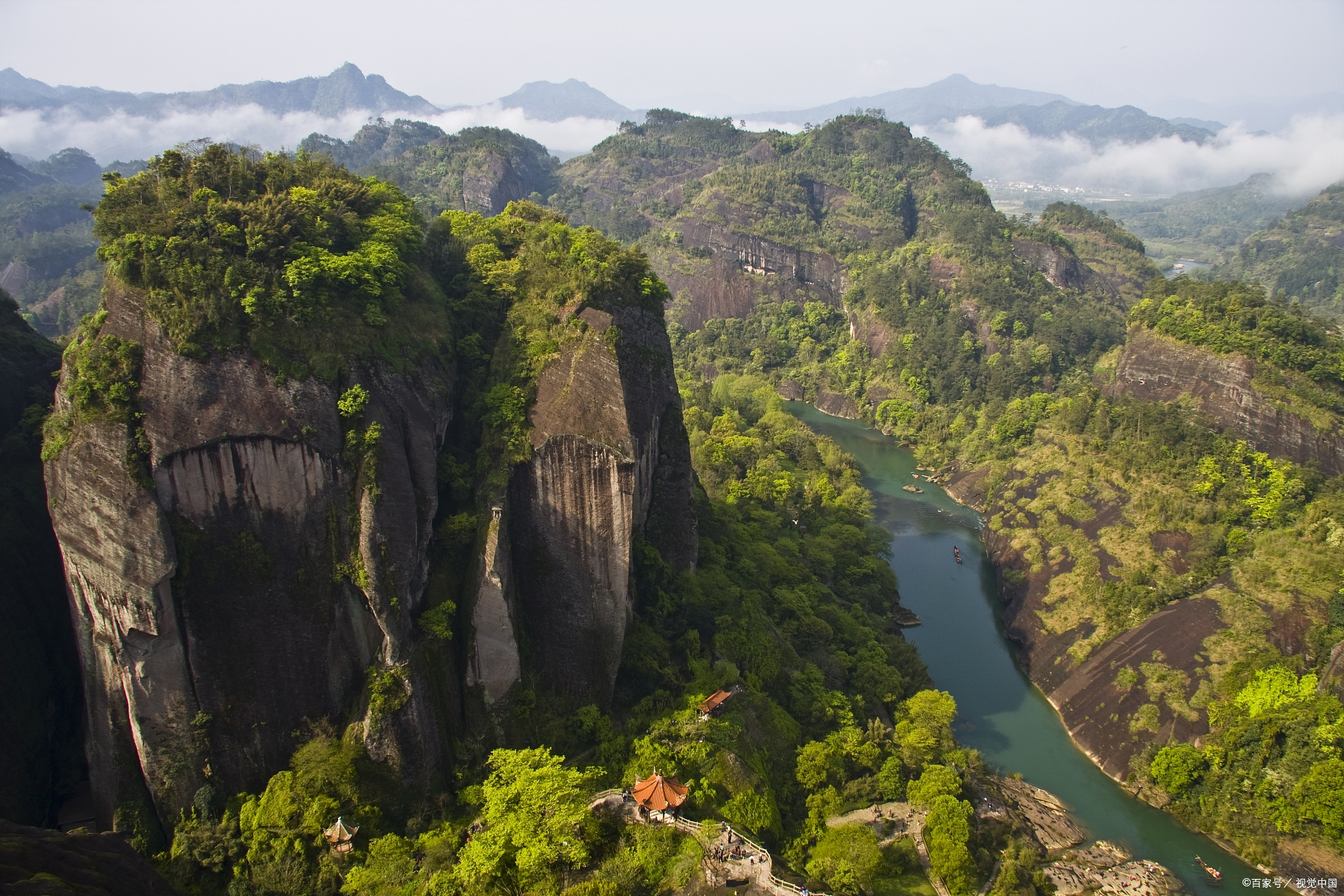 武夷山风景区主要景点图片