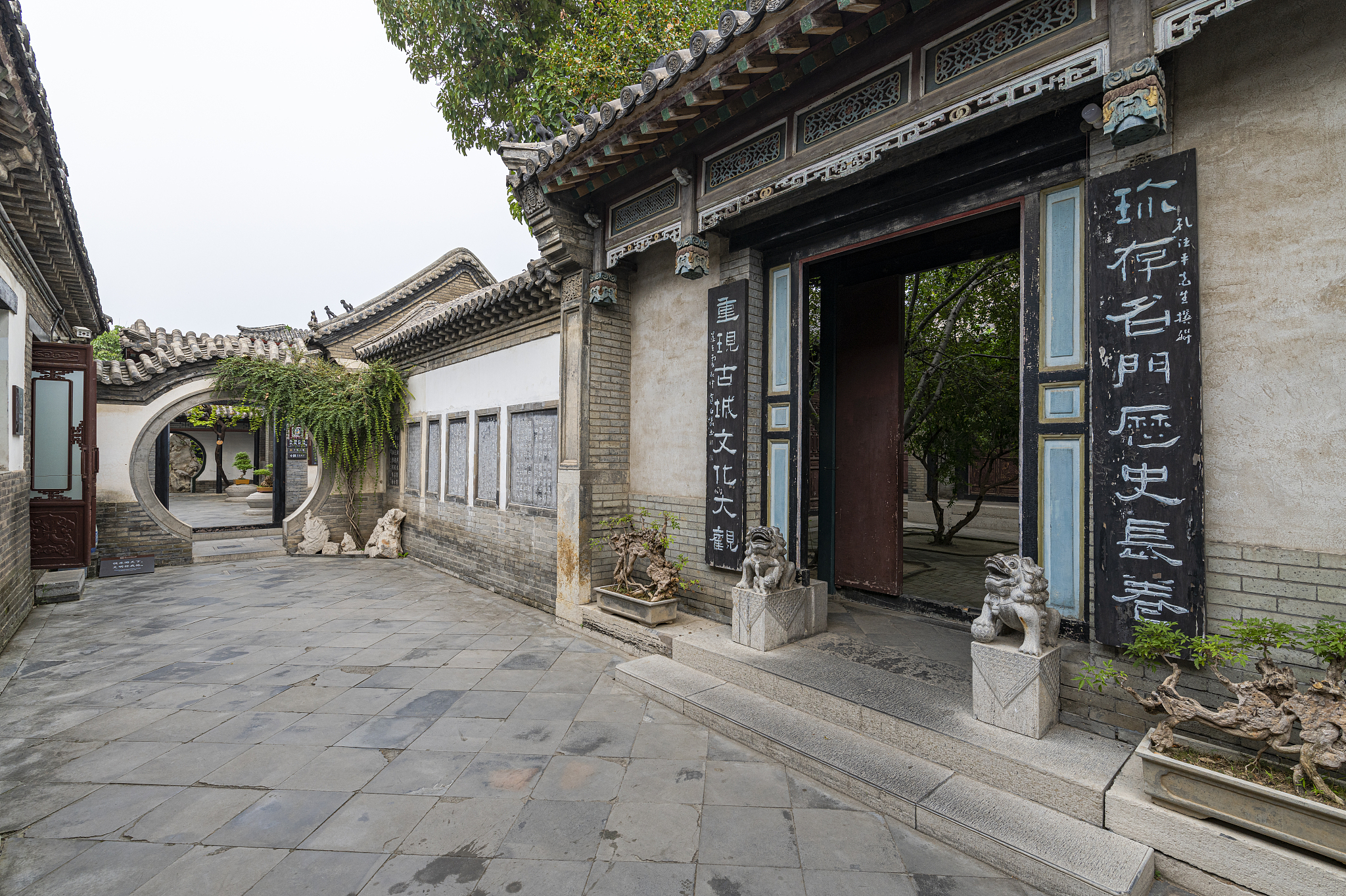 淮安的周家大院,夏天游览是否充满历史感?