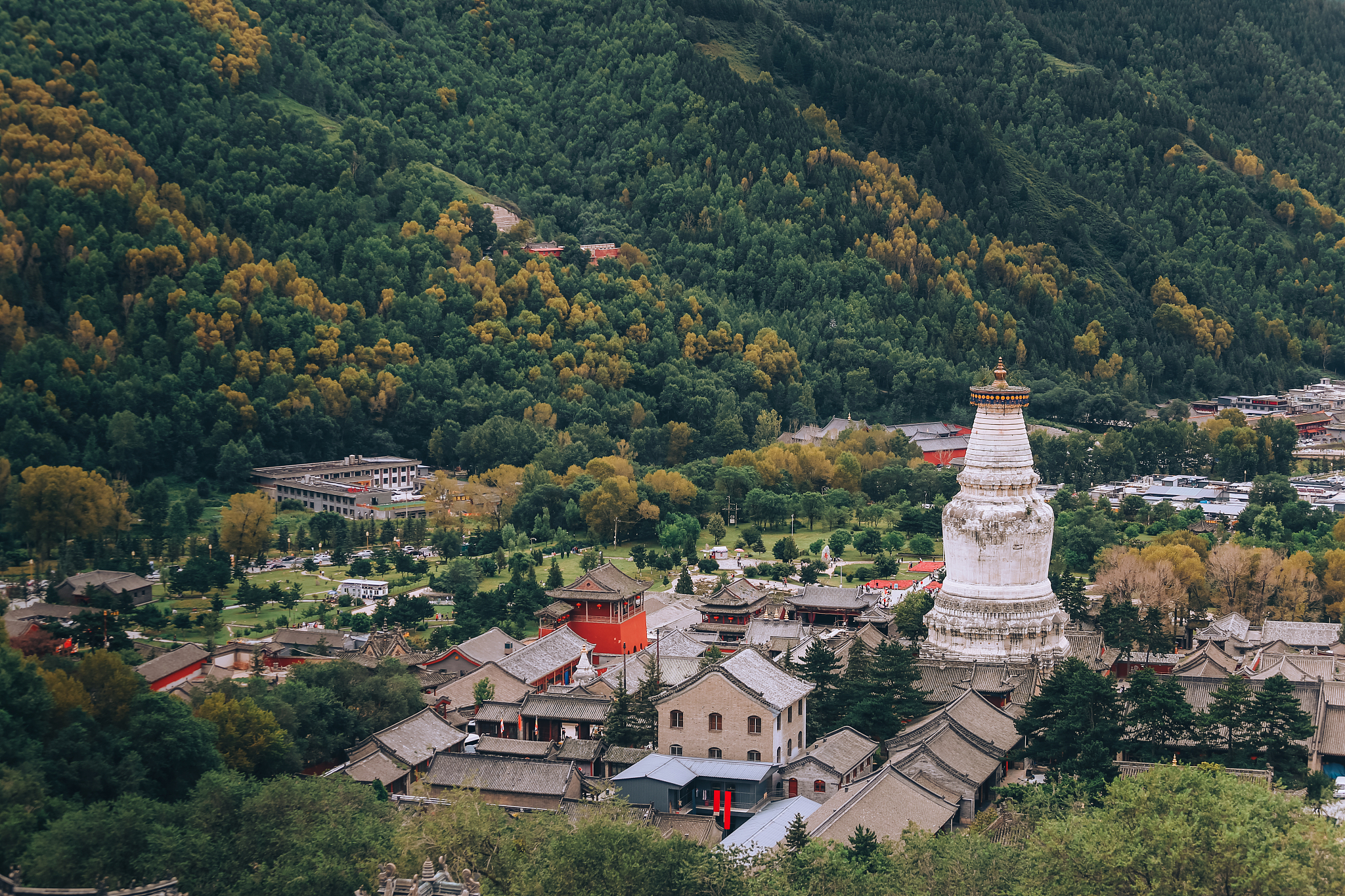 山西佛教圣地图片