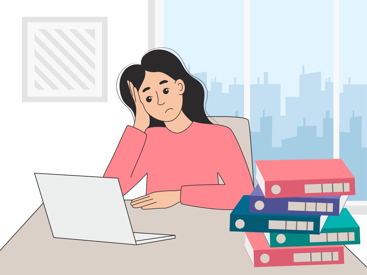 的女人卡通图片站着很疲惫图片动漫疲劳的图片卡通图片感到疲劳 卡通