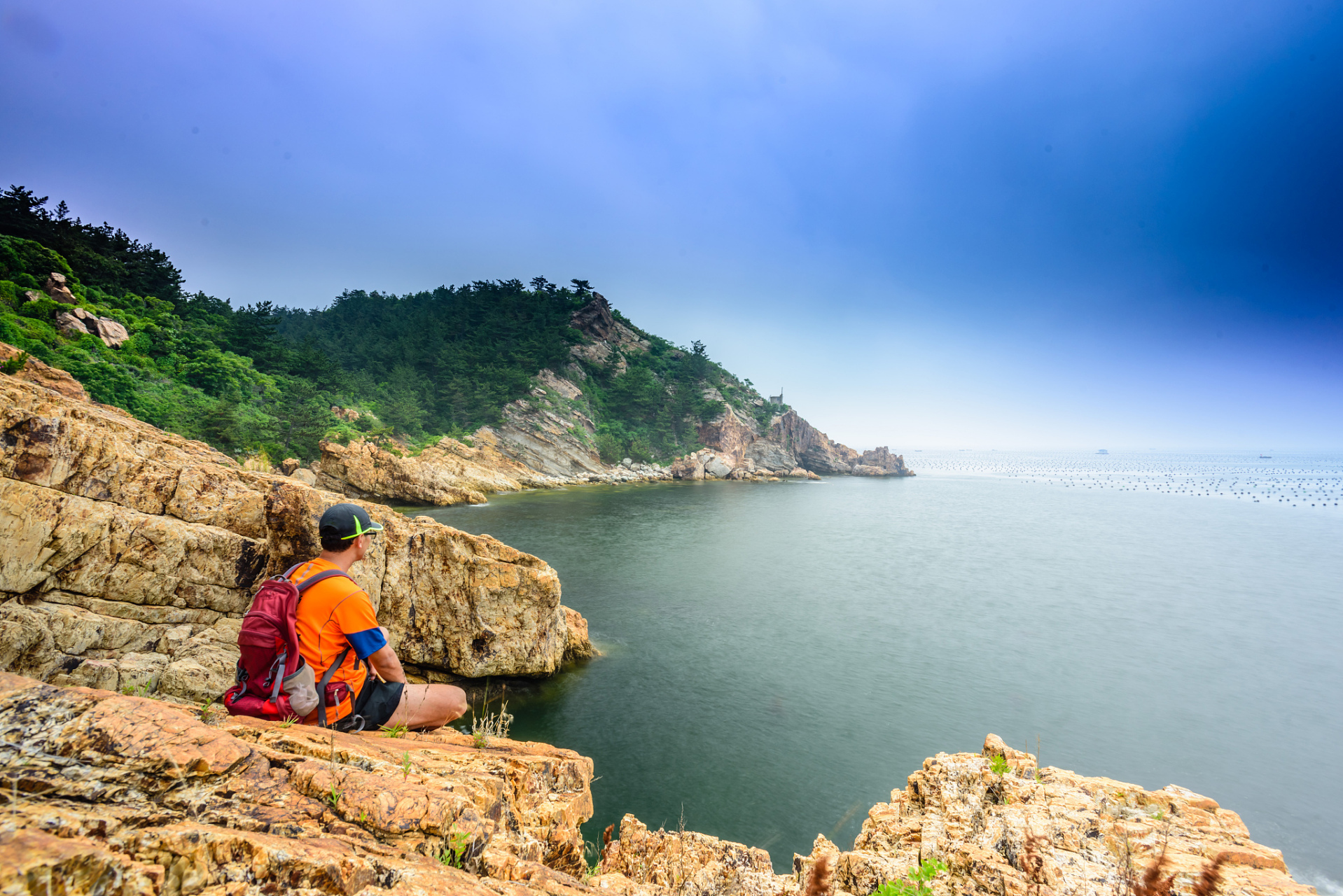 大黑山岛风景区图片