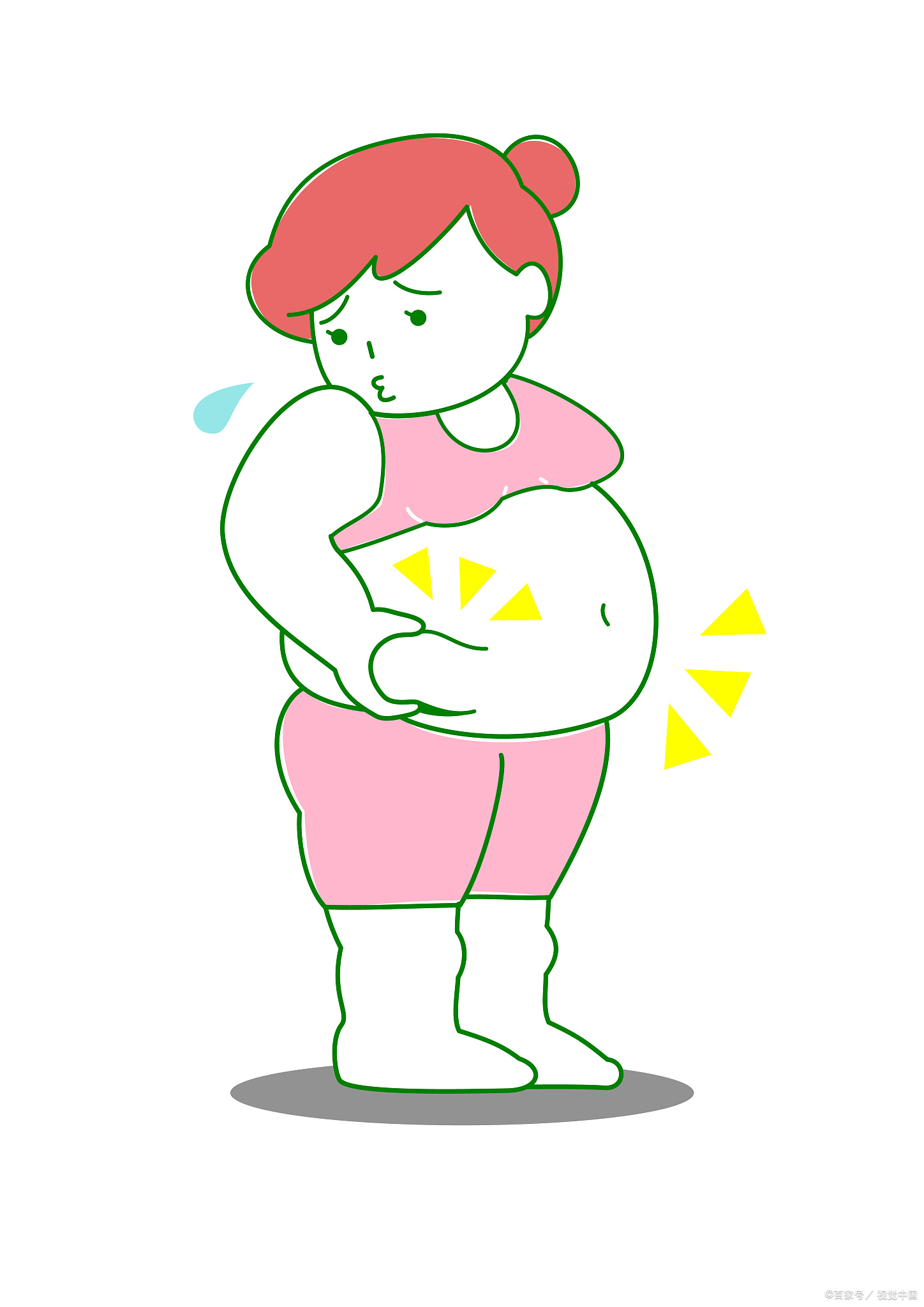 全身都不胖只有肚子大,这一现象在现代社会颇为常见