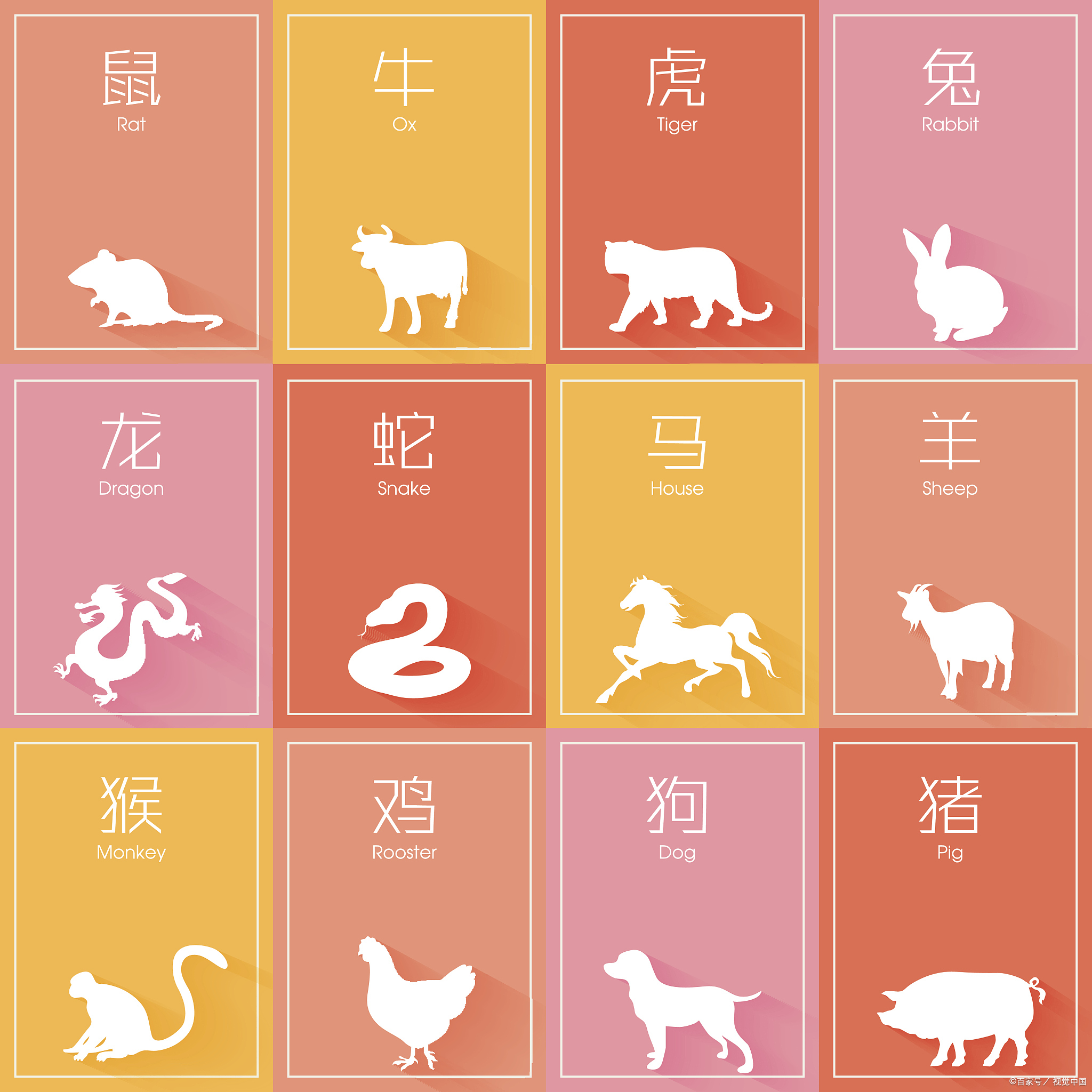 二十二个生肖运势图表(2十二生肖)