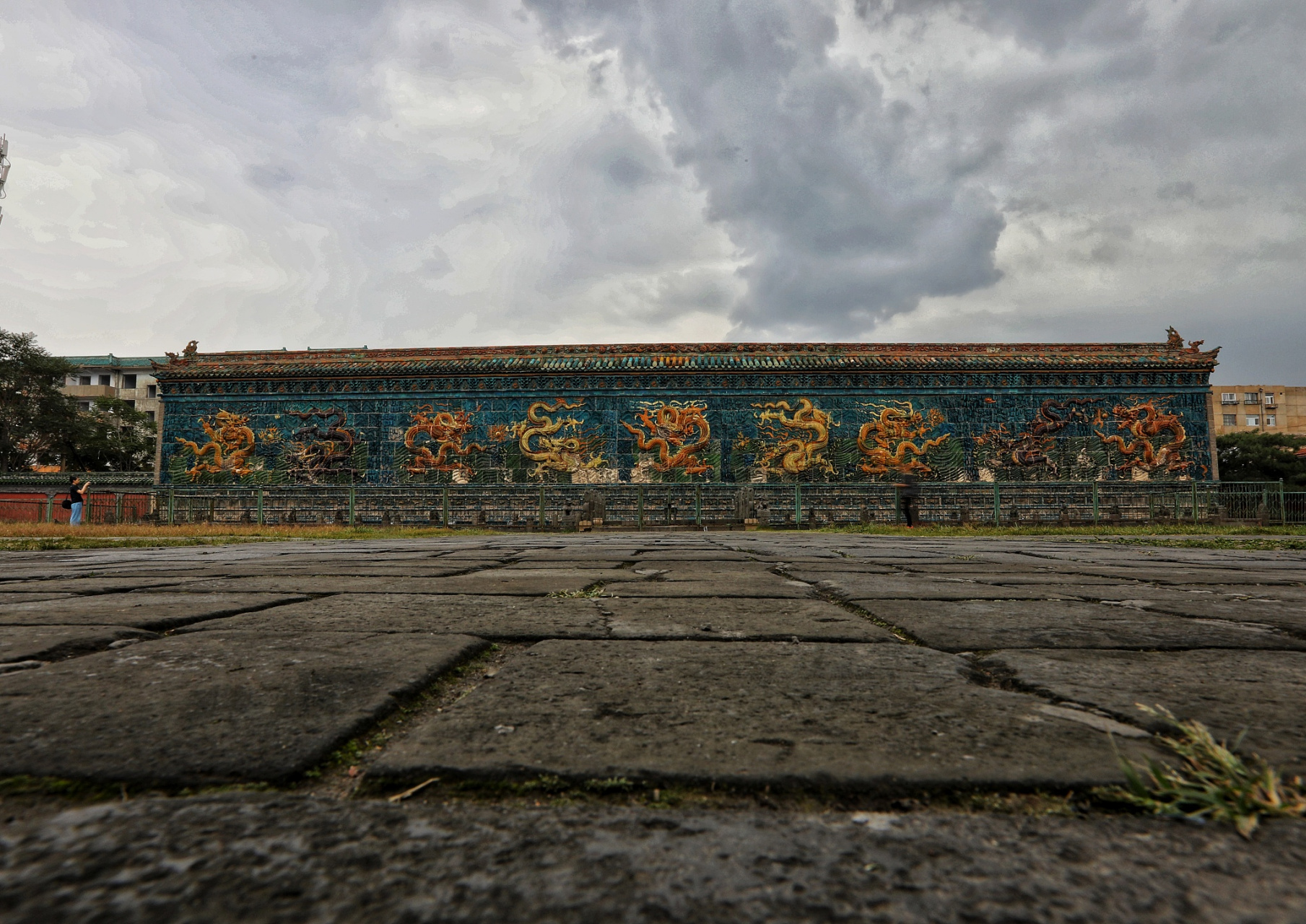 穿越时空的旅行# 大同九龙壁,一座充满古代建筑艺术独特魅力的瑰宝.