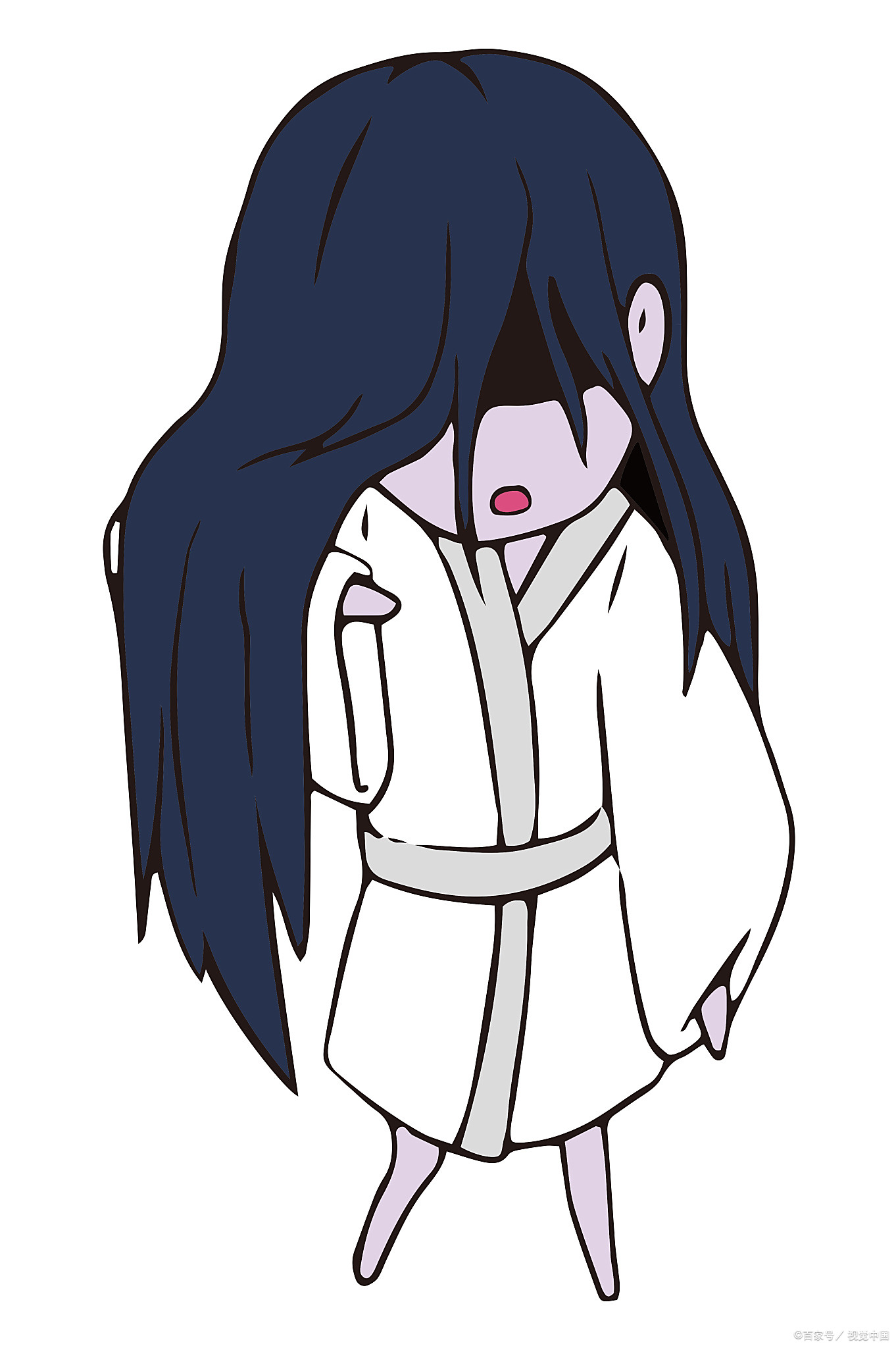 故事:他来了他来了,怨灵贞子都瞪大了眼