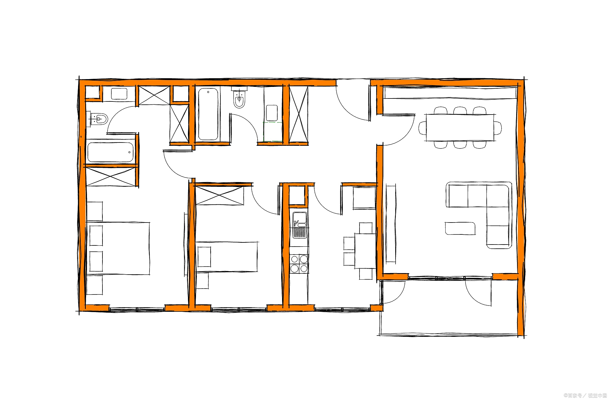 建筑面积和套内面积的区别