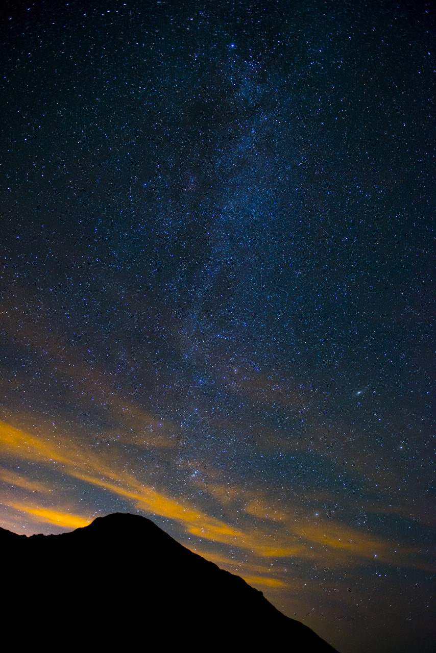 秋季星空图清晰图图片