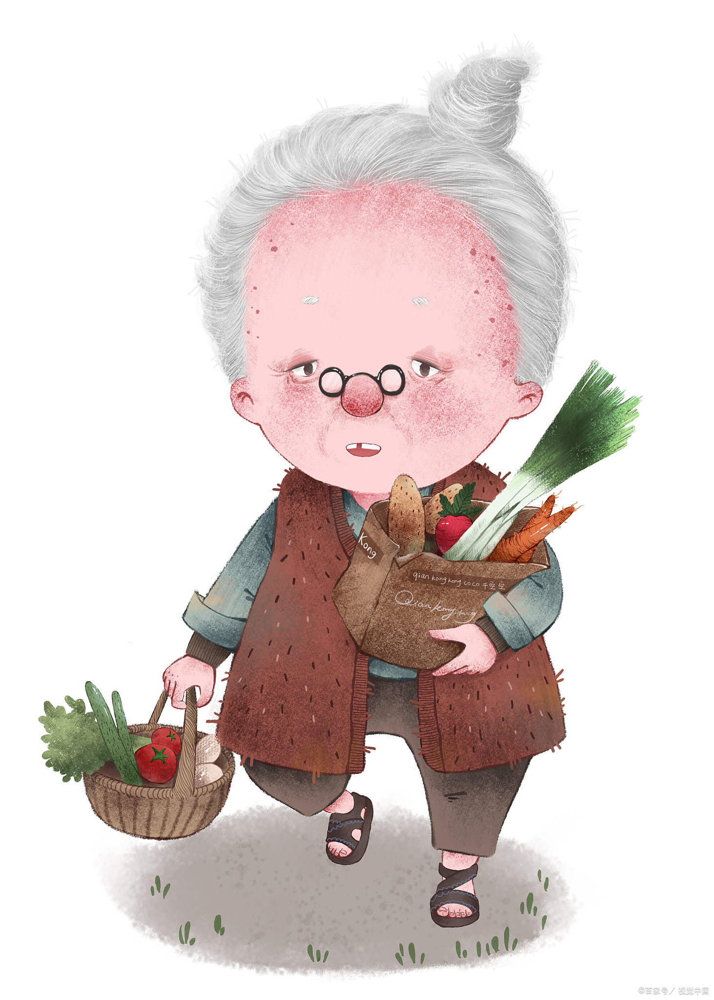 《我的奶奶》小学作文