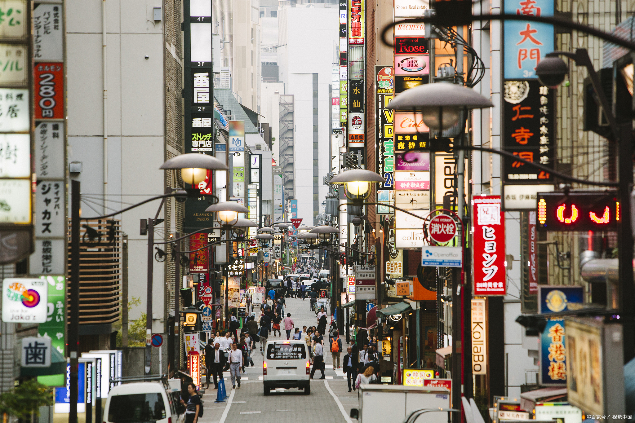 日本街道图片高清图片