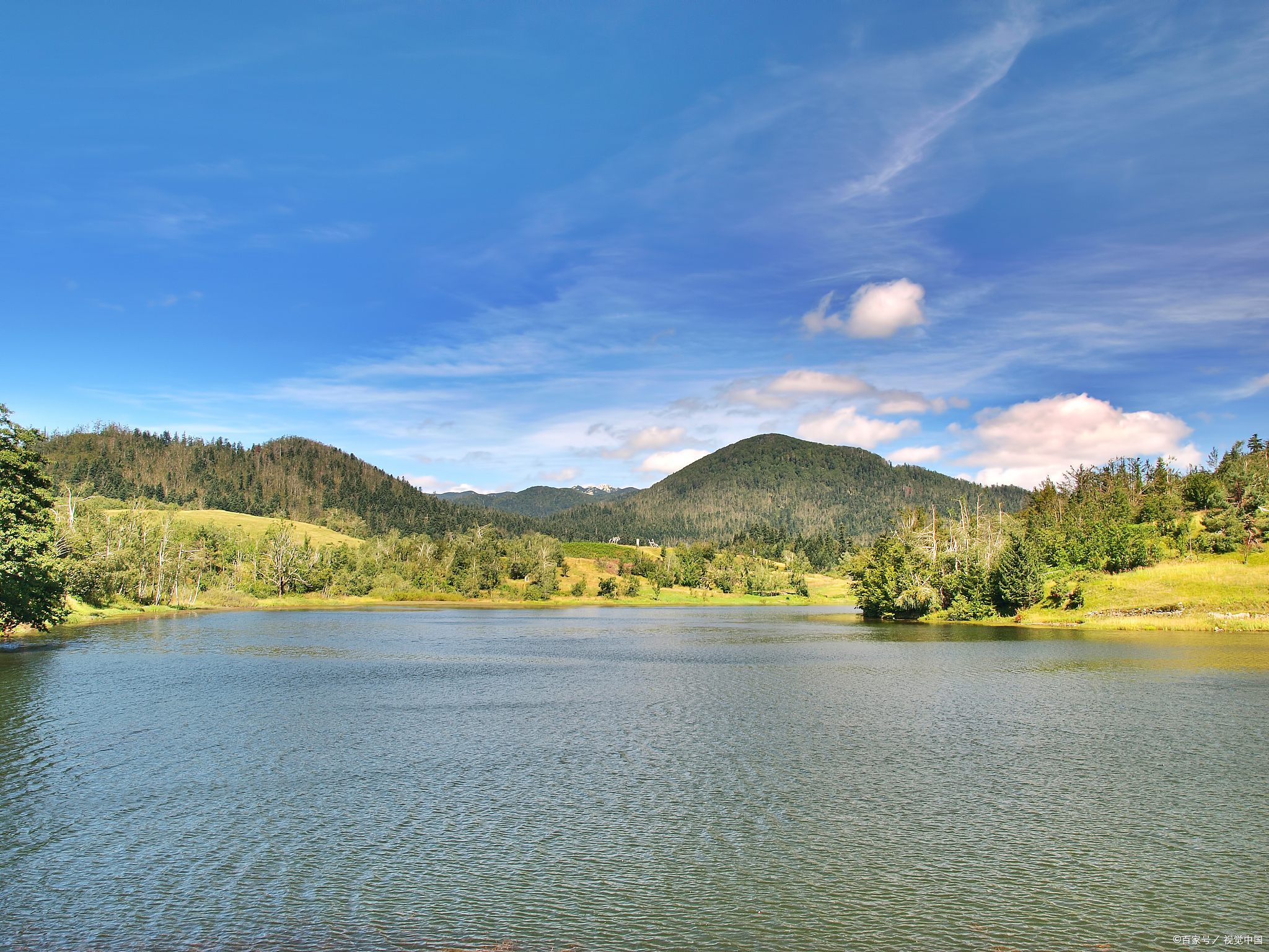 惠州龙门天堂山水库,湖光山色宁静优美!