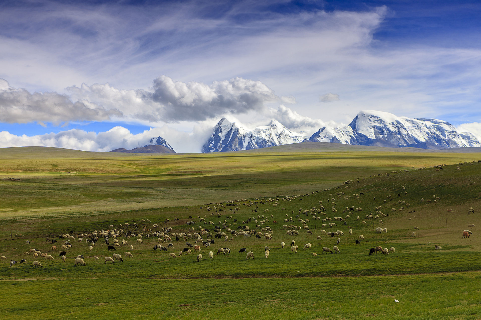 高原湖泊,雪山,草甸,峡谷,瀑布和星空等景物独具特色,让人流连忘返.