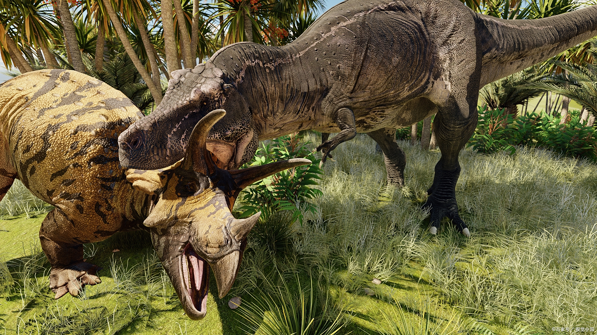 剑龙是一种生活在侏罗纪中晚期至白垩纪早期的草食性恐龙,因身上长有