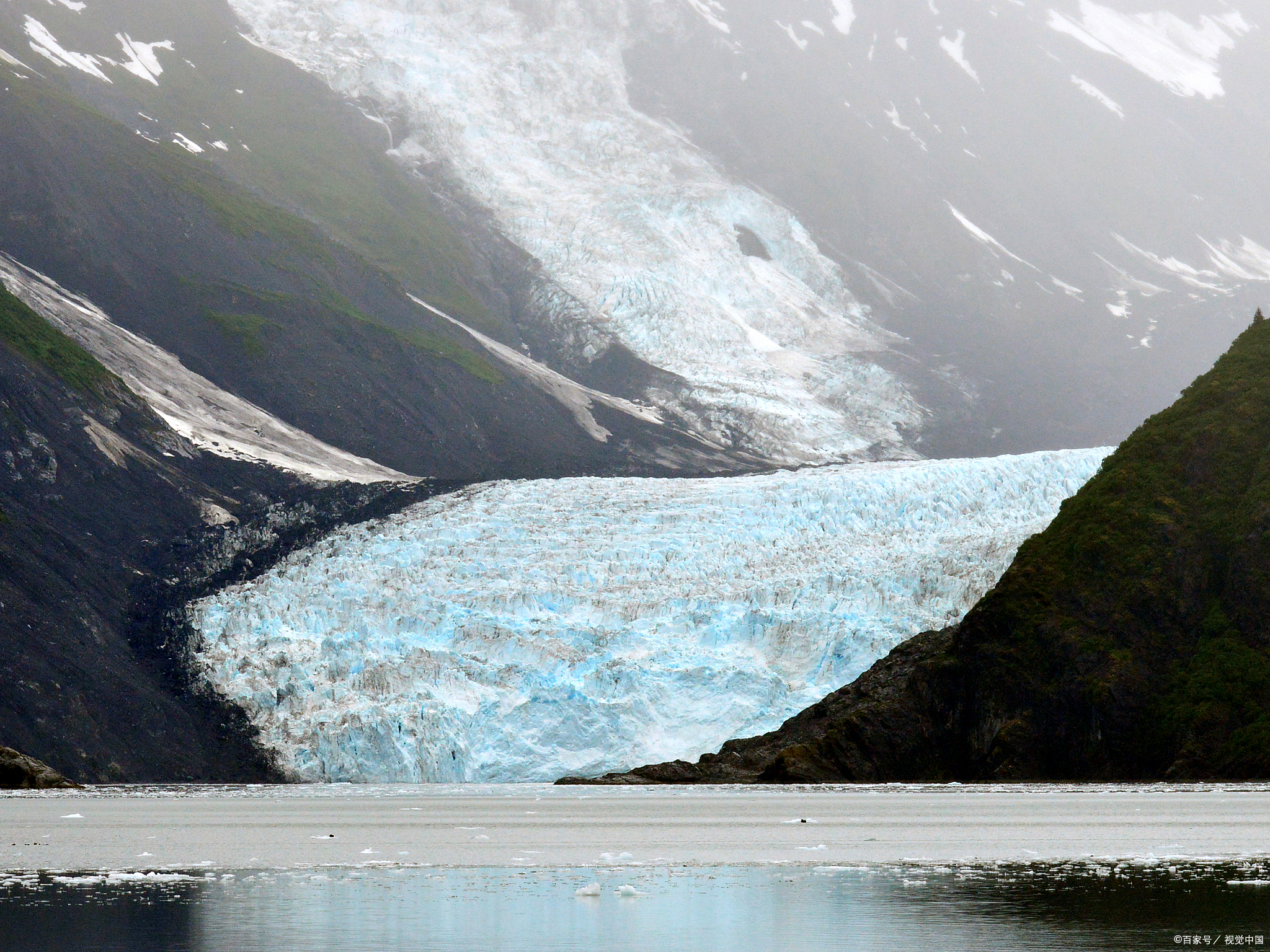 林芝波密县嘎隆拉,夏季冰川消融奇观!