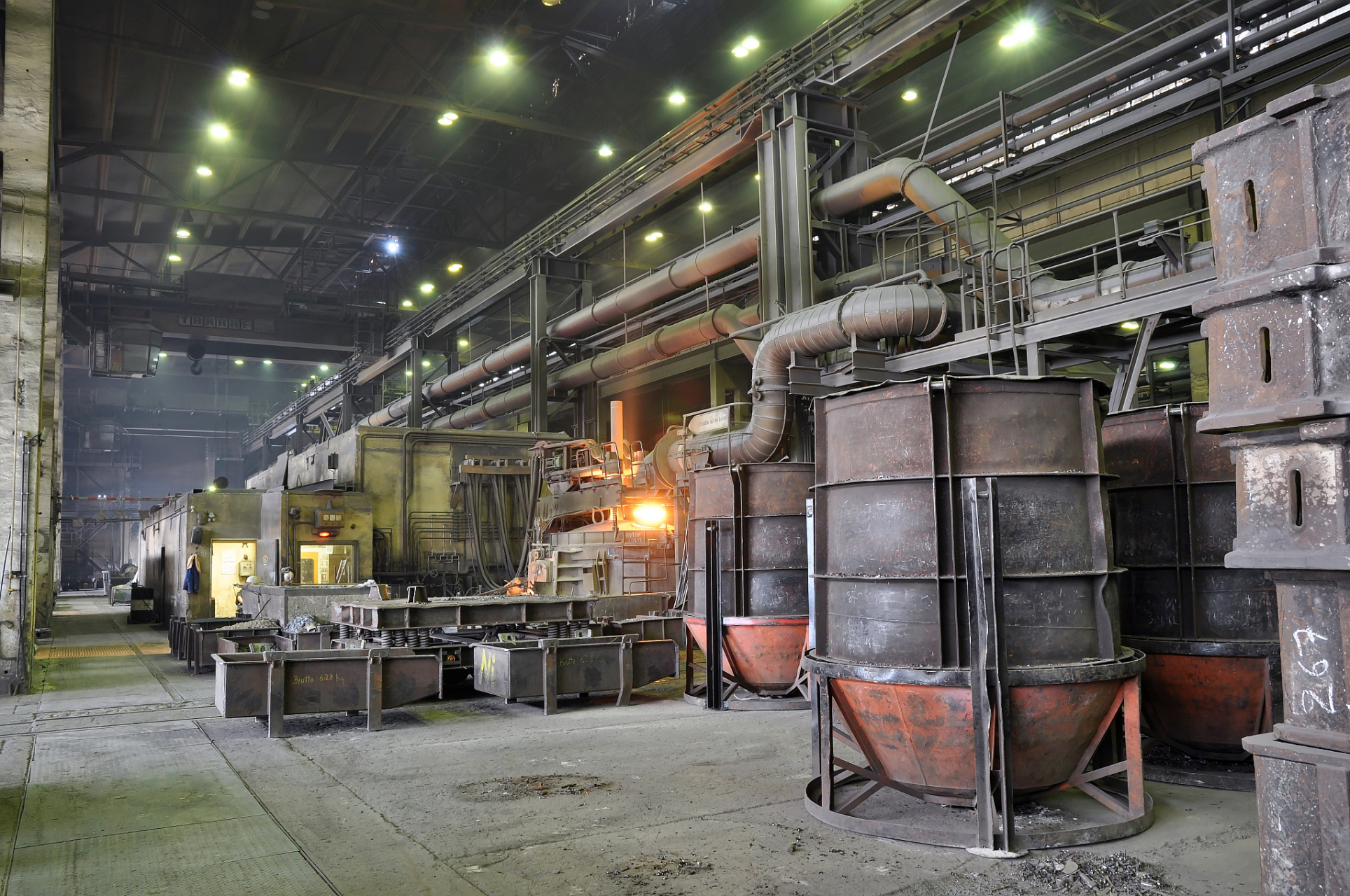 原沈阳铸造厂翻砂车间这座车间建于1956年,代表了当时的工业历史