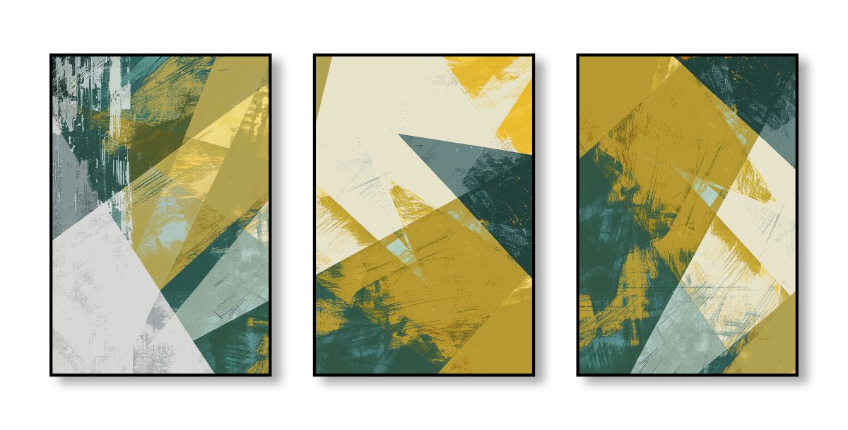 视觉扩大挂画图片