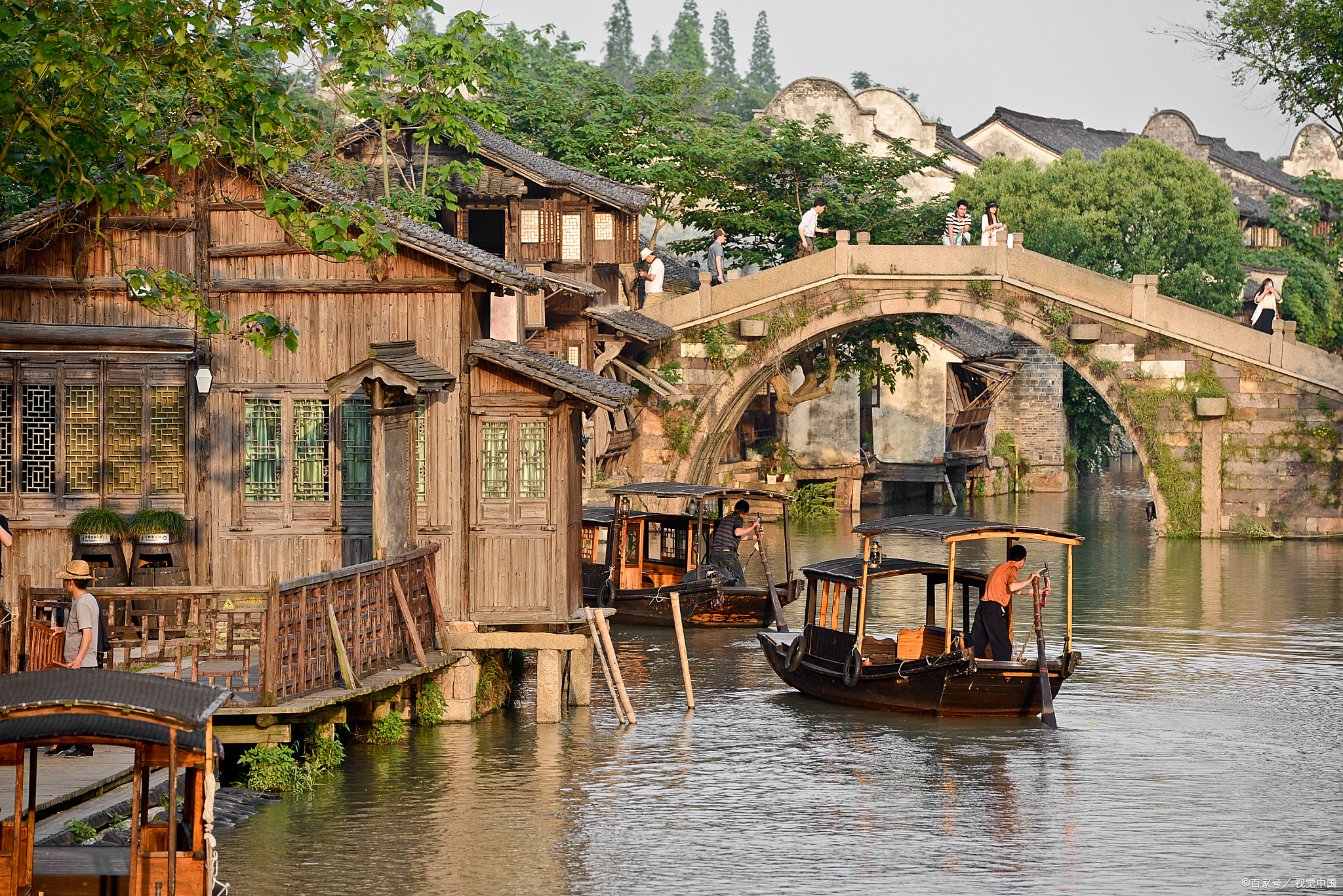 如果你正渴望一场逃离都市喧水乡图片 唯美杭州乌镇旅游攻略周庄乌镇
