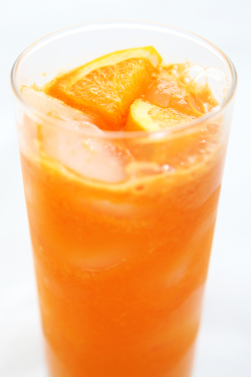 23 - 橙子冰沙92】橙子冰沙口感清爽,橙香四溢.