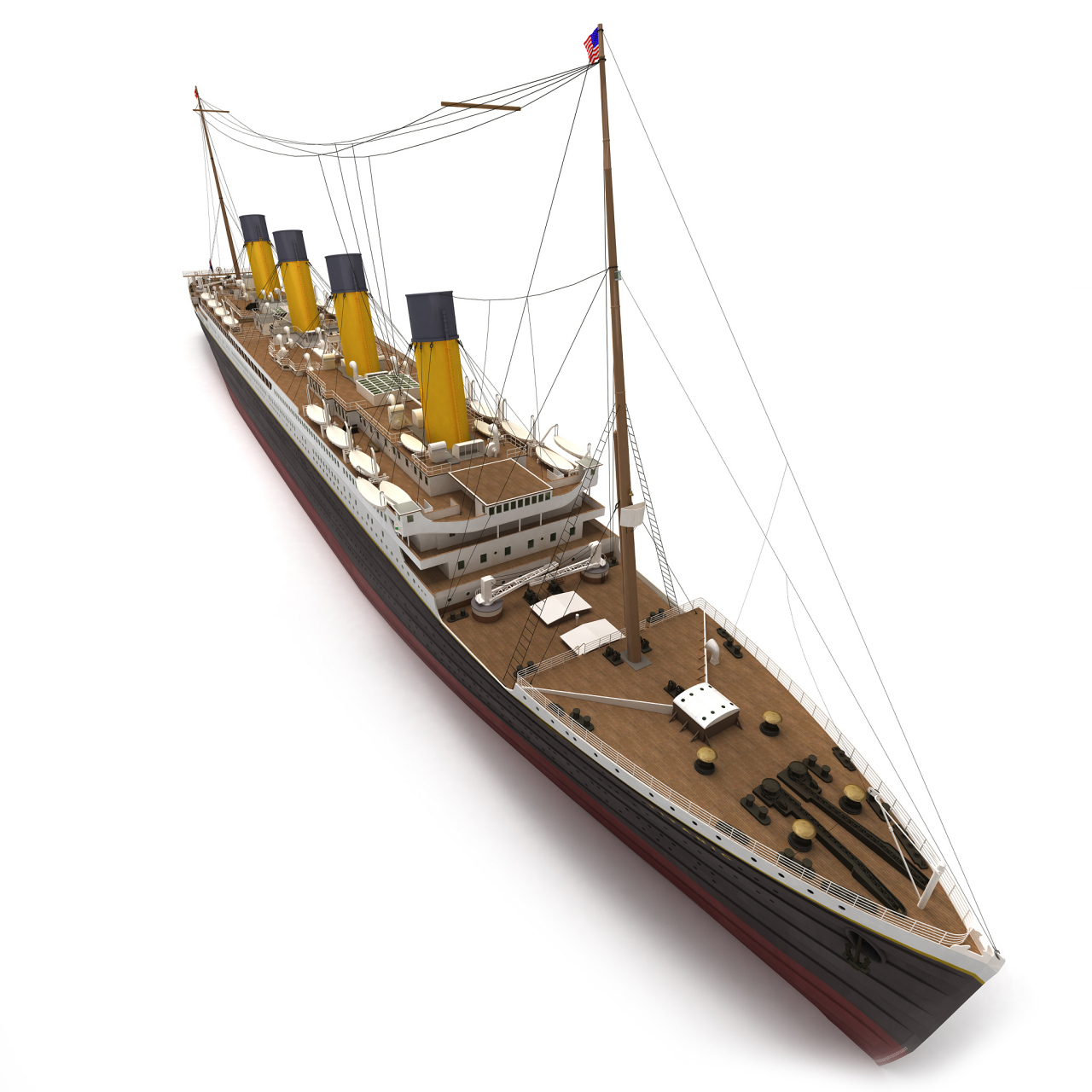 为什么泰坦尼克号有三个螺旋桨而不是两个或四个?