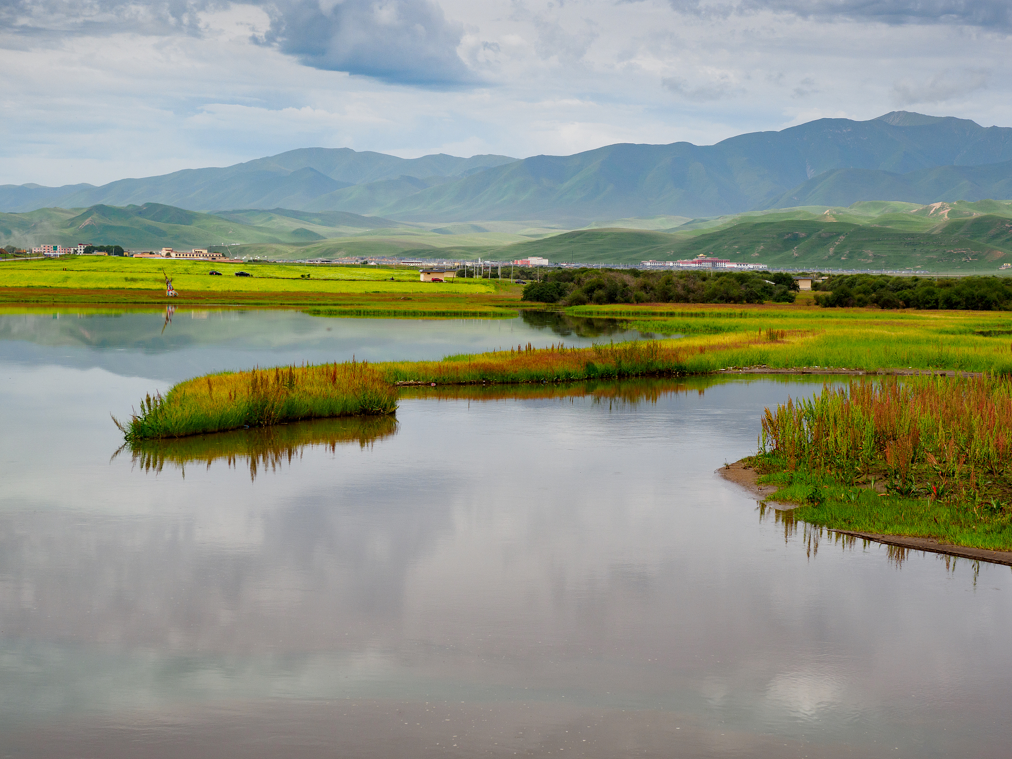 毕节草海图片风景图片威宁草海湿地公园威宁草海秋景图片张掖国家湿地