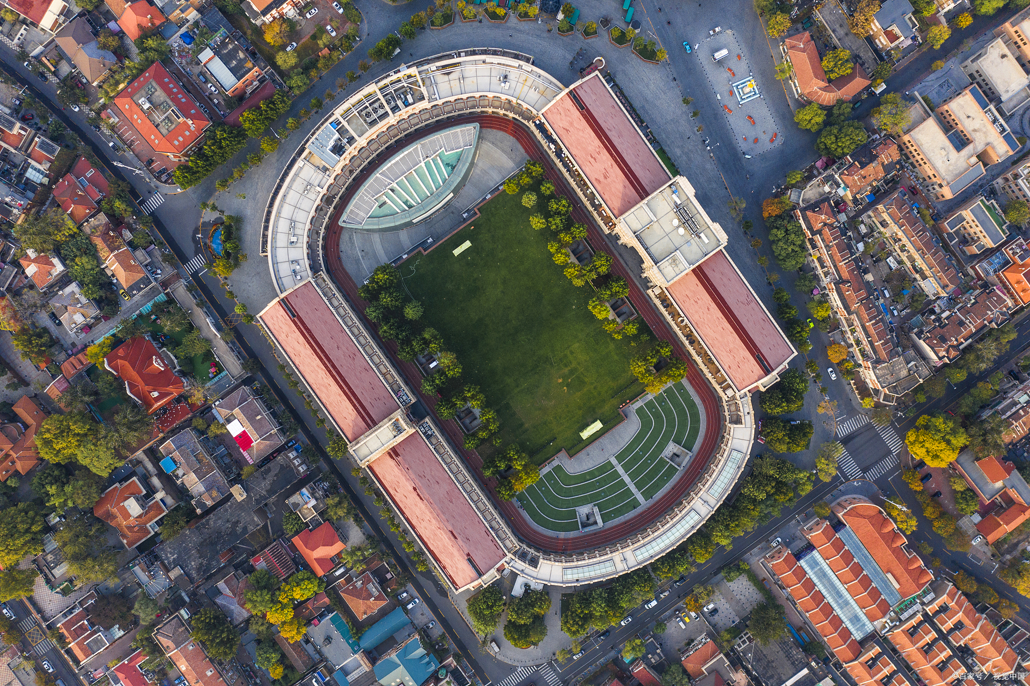 夏日闪光旅行家# 民园体育场坐落于天津市和平区重庆道 83 号,这是