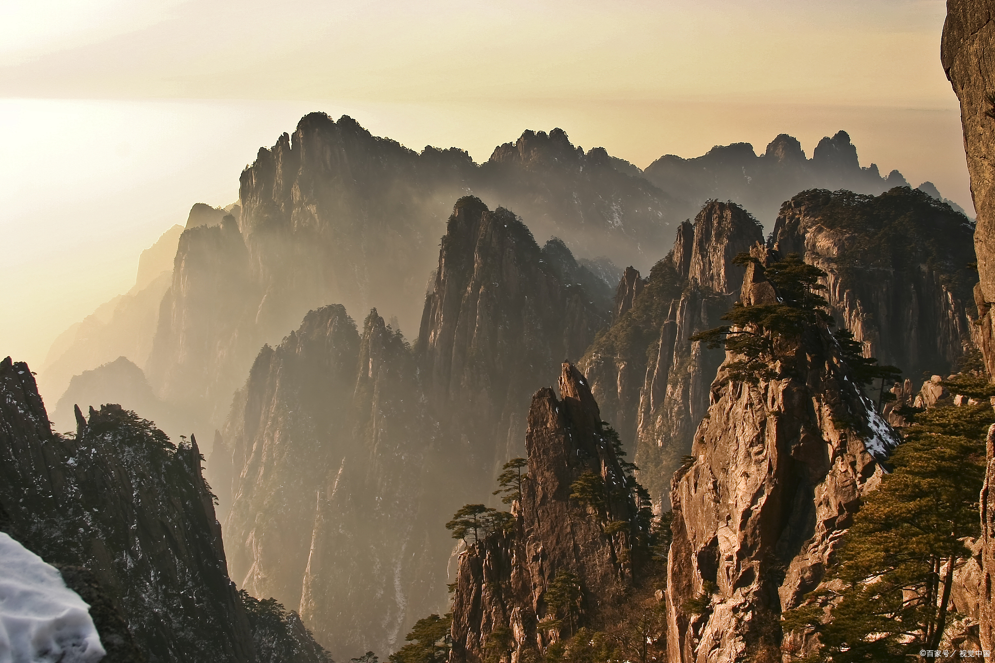 你的余生路就会有无黄山图片黄山壁纸黄山黄山照片黄山图片高清黄山