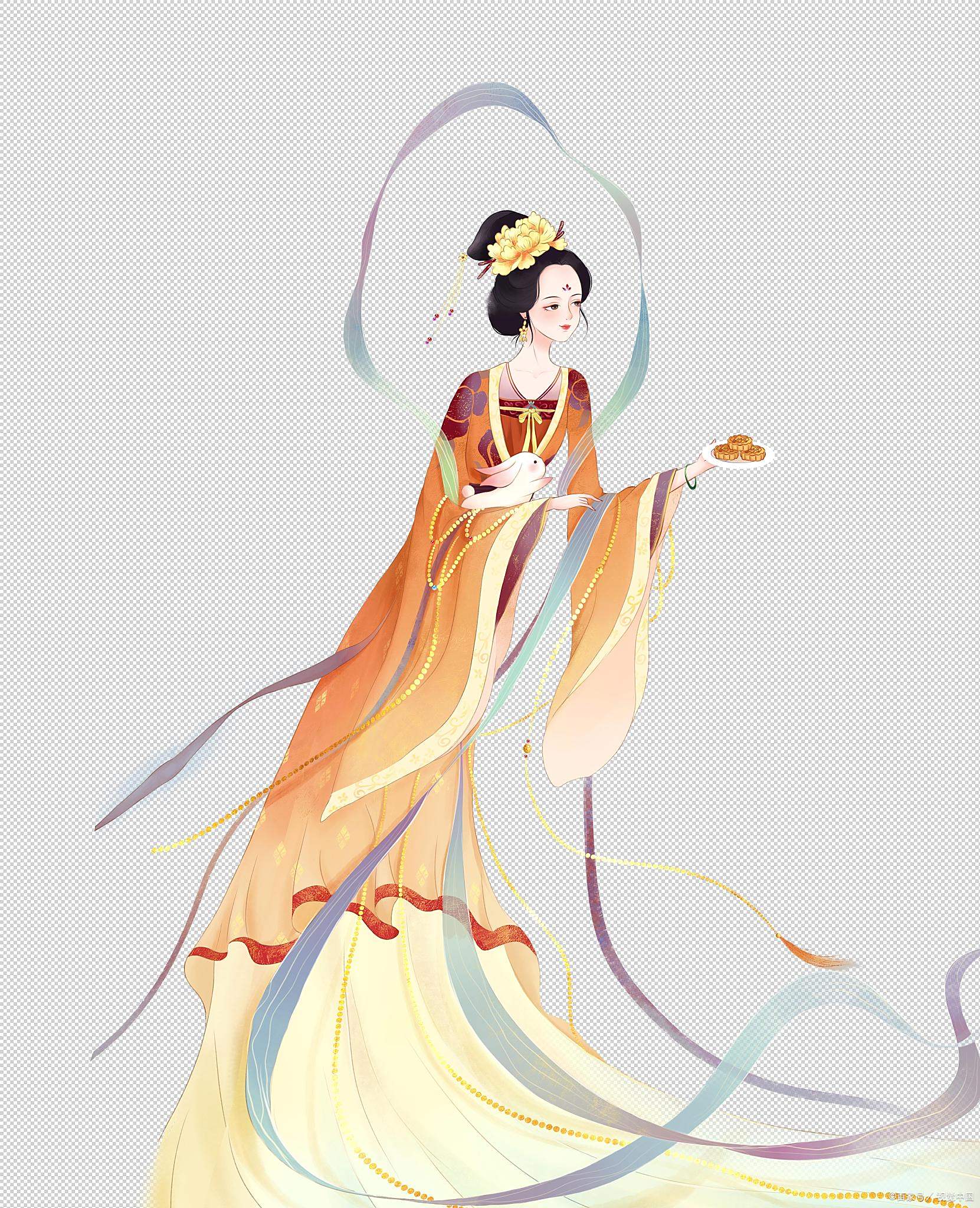 可是,嫦娥在天庭不就只是个领班的舞女吗?