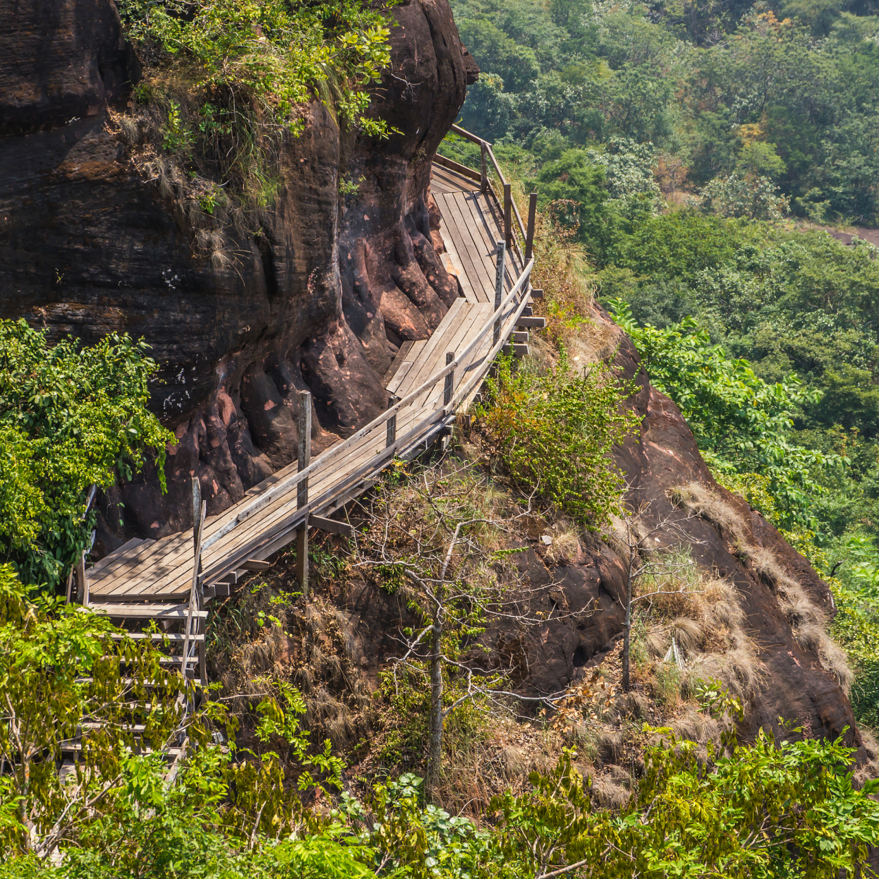 九子崖,位于安徽省池州市青阳县九华山,是九华山的一个景区,地处安徽