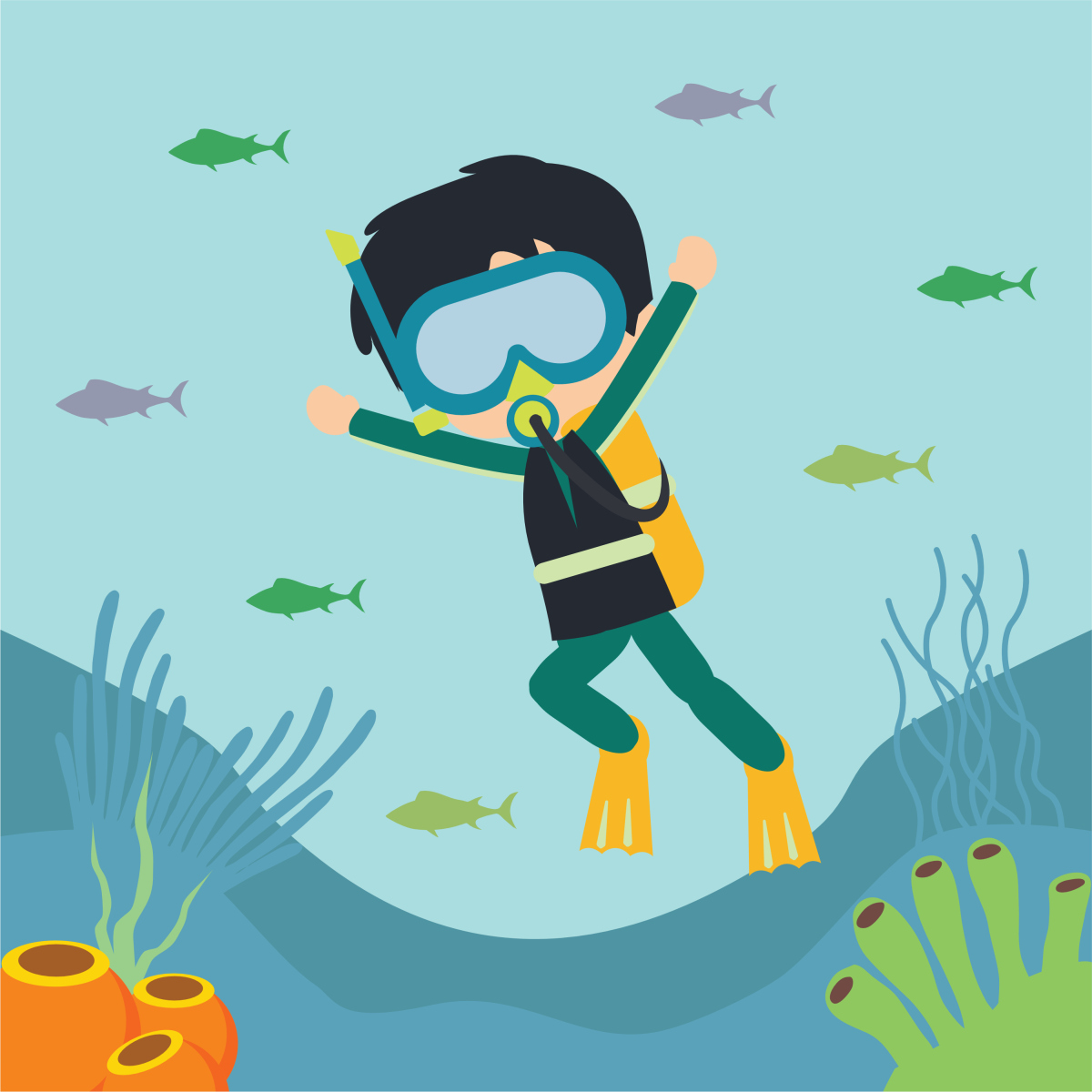 潜水员能干什么?