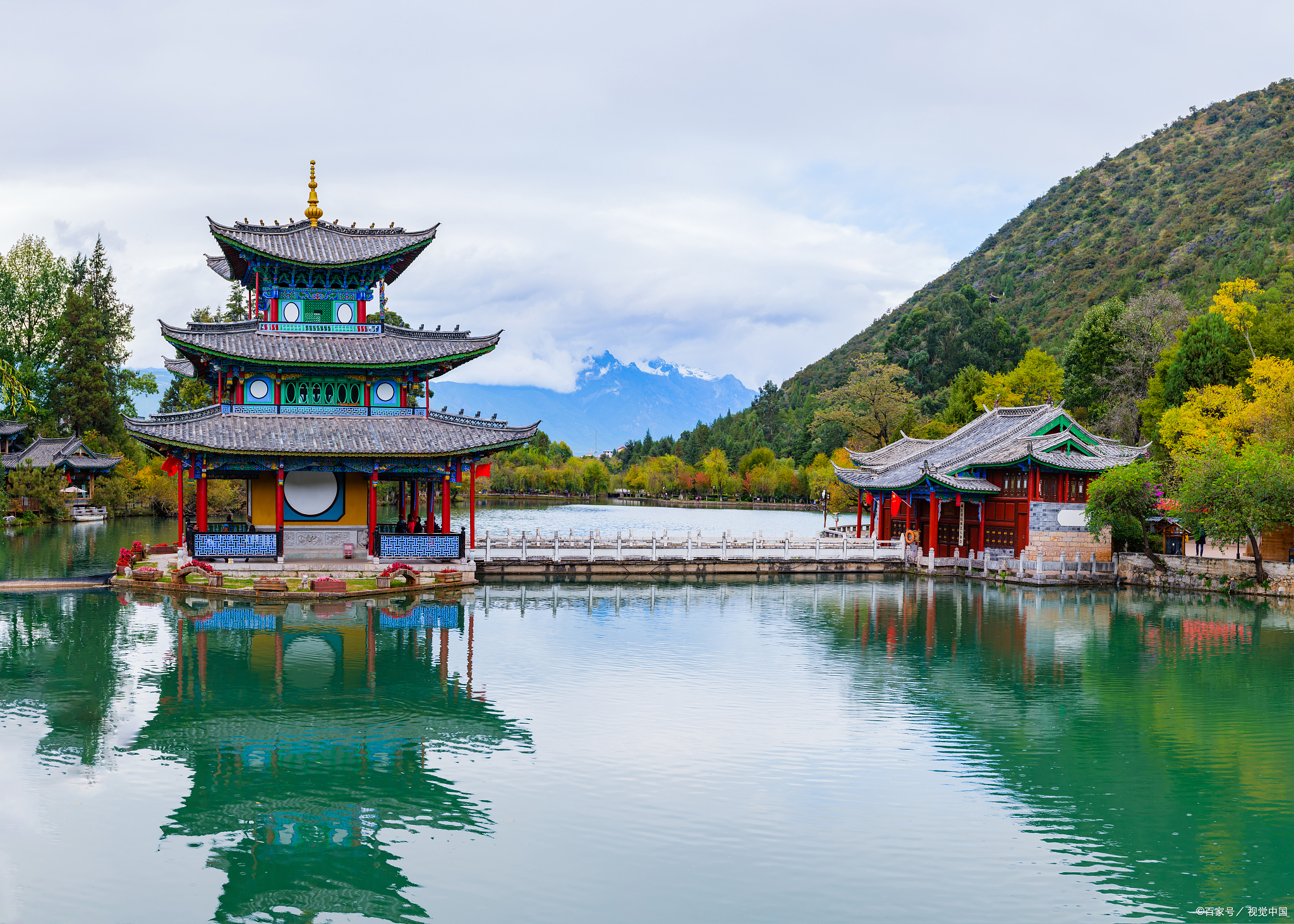 丽江景点照片真实图片