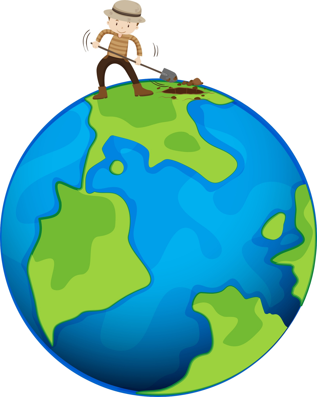 最便宜的好事是读书#  《挖地球》是一本非常有趣的绘本,它由[日]川