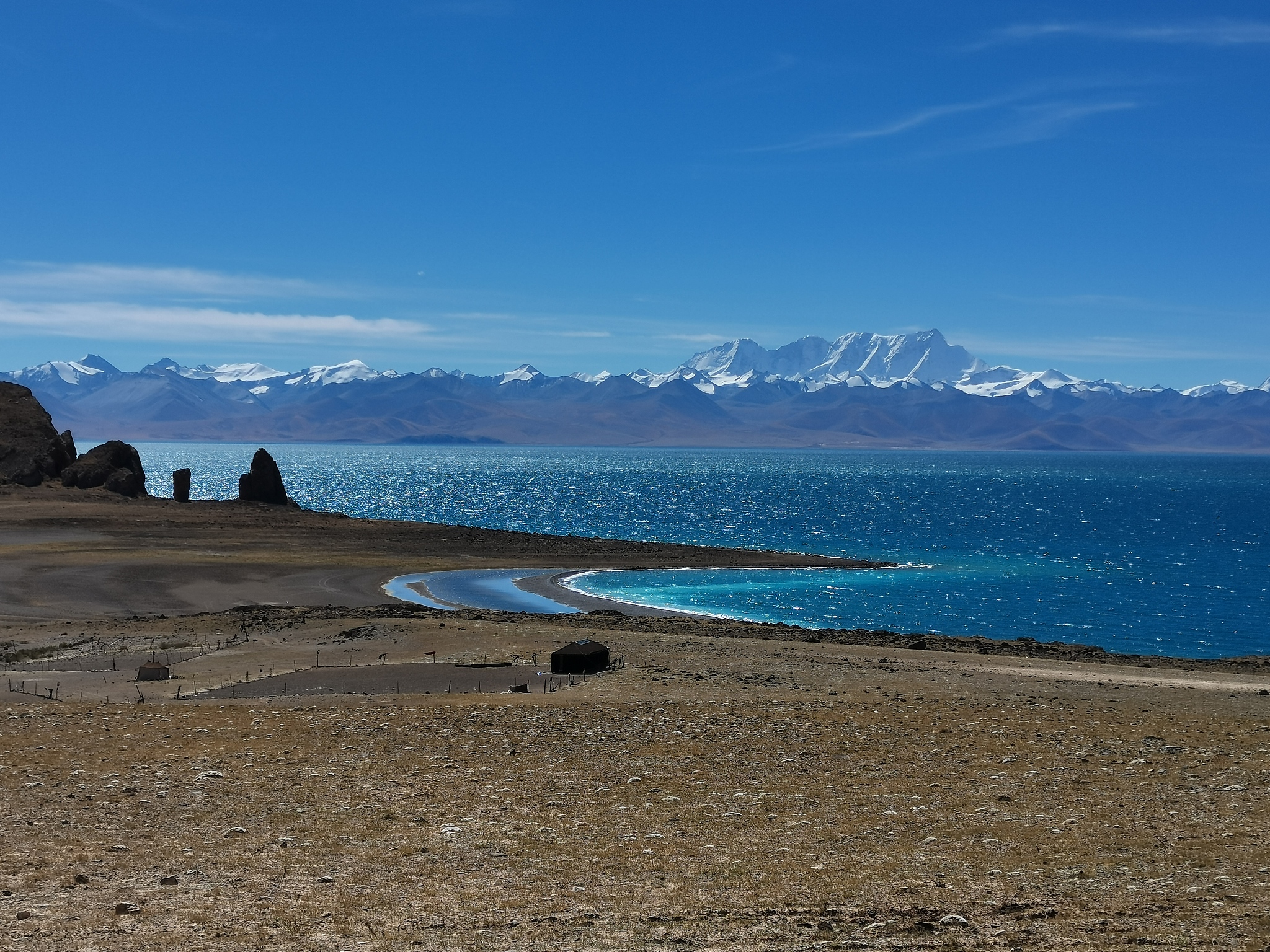 神秘湖光山色,探寻西藏之魅——扎日南木错的自然奇观与文化之旅